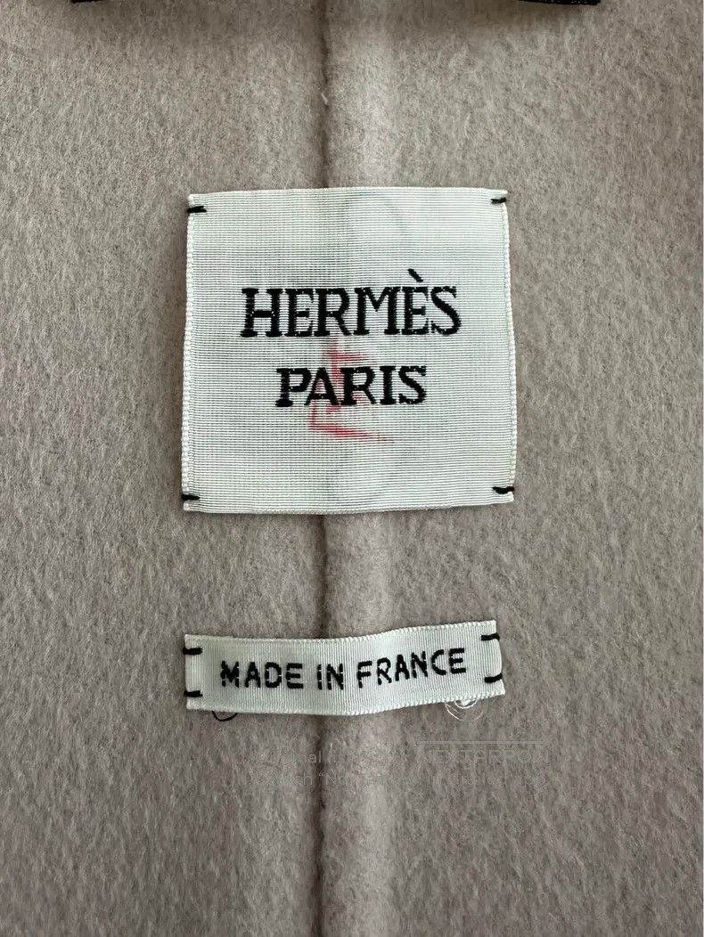 Hermes Hermes Double-Faced Cashmere Belted Coat, Light Pink Size S / US 4 / IT 40 - 7 Thumbnail