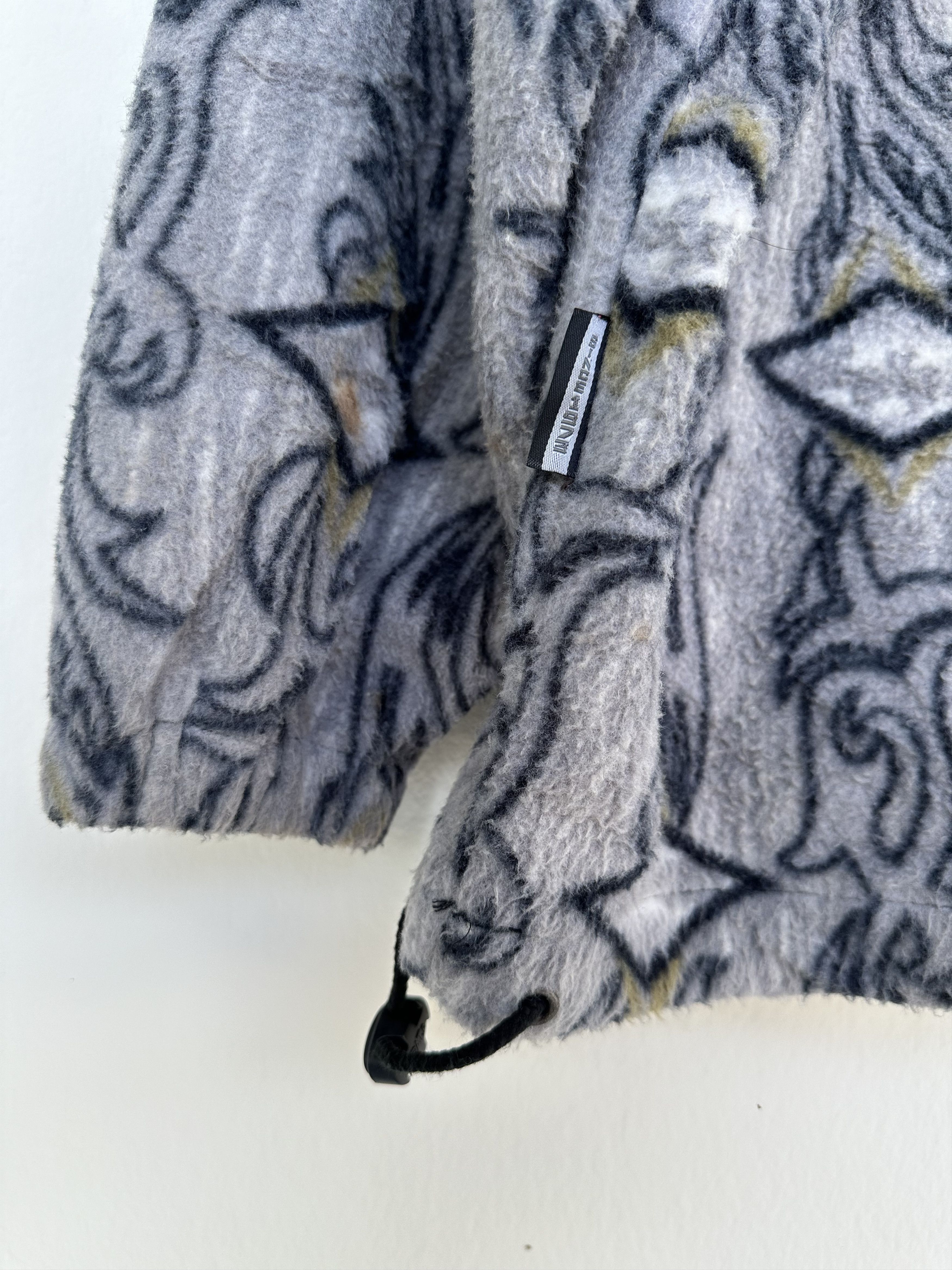 Billabong Vtg 90s Billabong Psychedelic Abstract Fleece Hoodie Jacket Size US L / EU 52-54 / 3 - 20 Thumbnail
