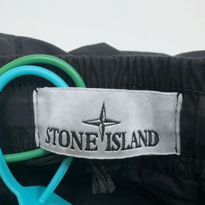 Stone Island Stone Island Black Cargo Pants for Men Size US 31 - 2 Thumbnail