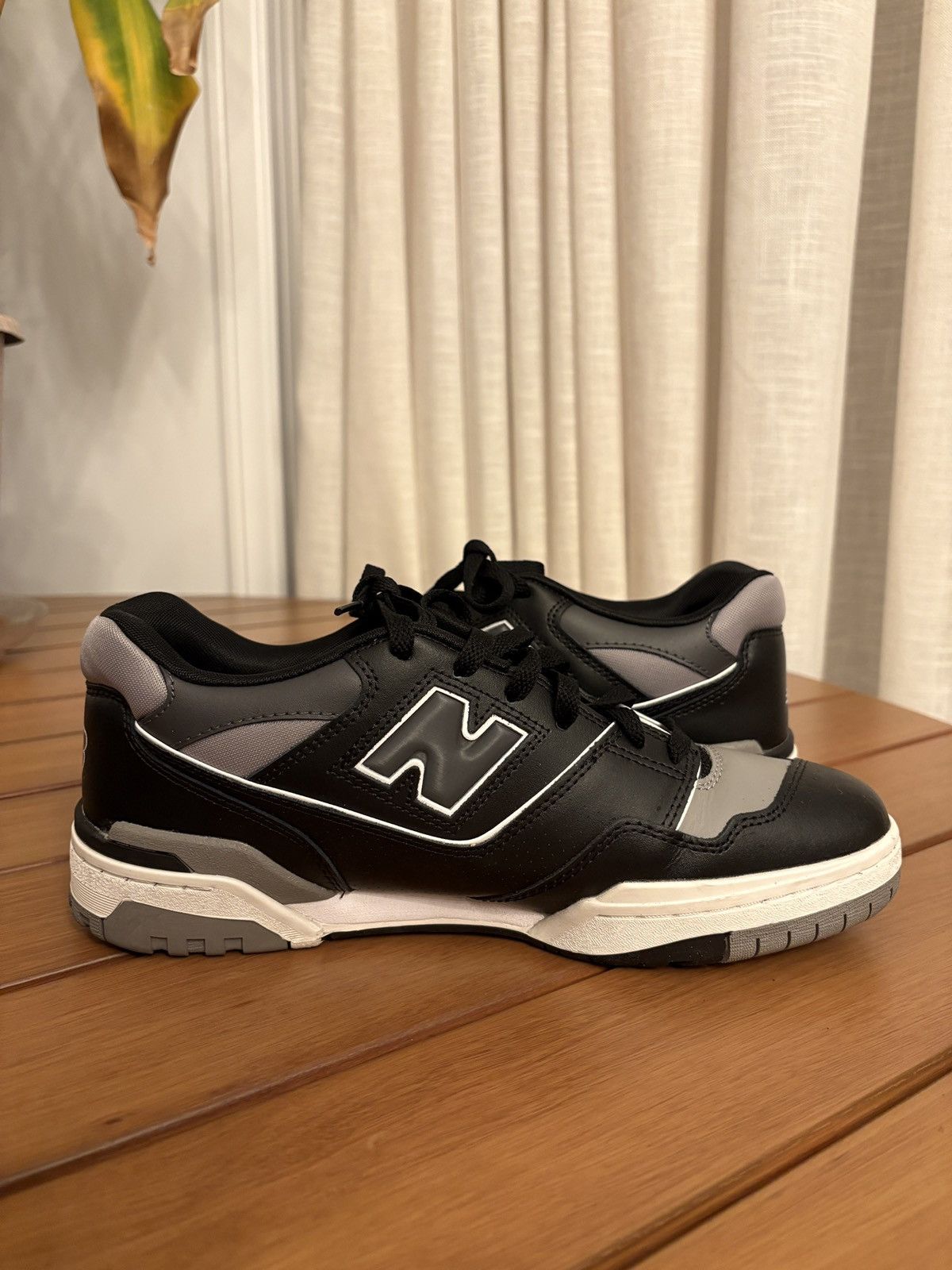 New Balance New Balance 550 Grey Black Size US 10 / EU 43 - 5 Thumbnail