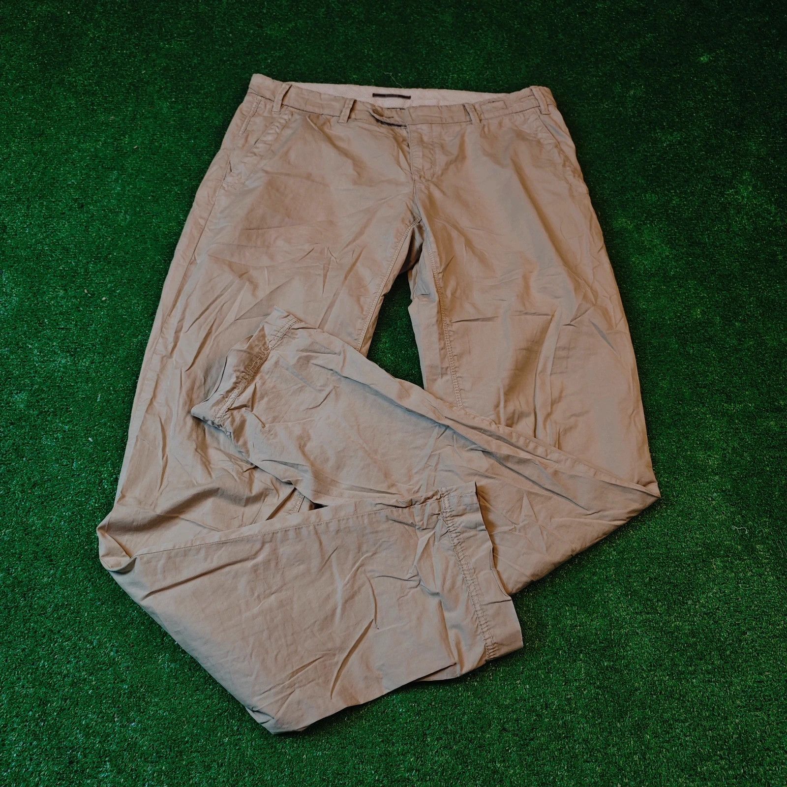 Bogner Bogner Chino Pants Mens 34 Beige straight trousers Size US 34 / EU 50 - 1 Thumbnail