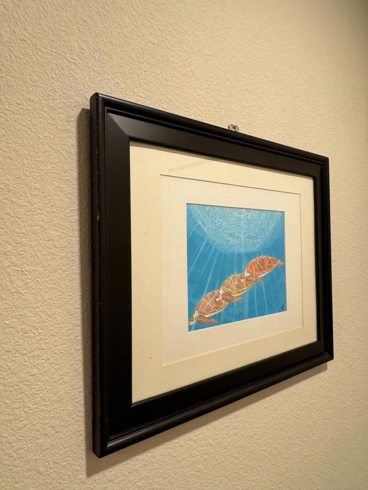 Other Scott Wright La Jolla Framed Sea Turtles Underwater Art Prin Size ONE SIZE - 5 Thumbnail