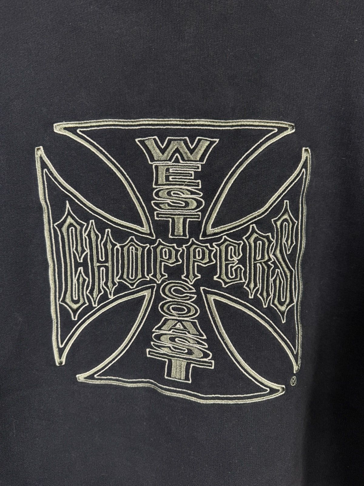 West Coast Choppers Vintage West Coast Choppers Jesse James Zip Hoodie Rare Blue Size US M / EU 48-50 / 2 - 6 Thumbnail