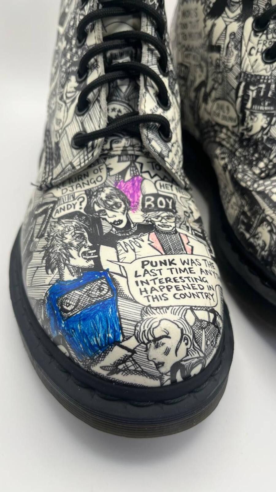 Dr. Martens DR. MARTENS X Mark Wigan Party People Size US 9 / EU 42 - 5 Thumbnail