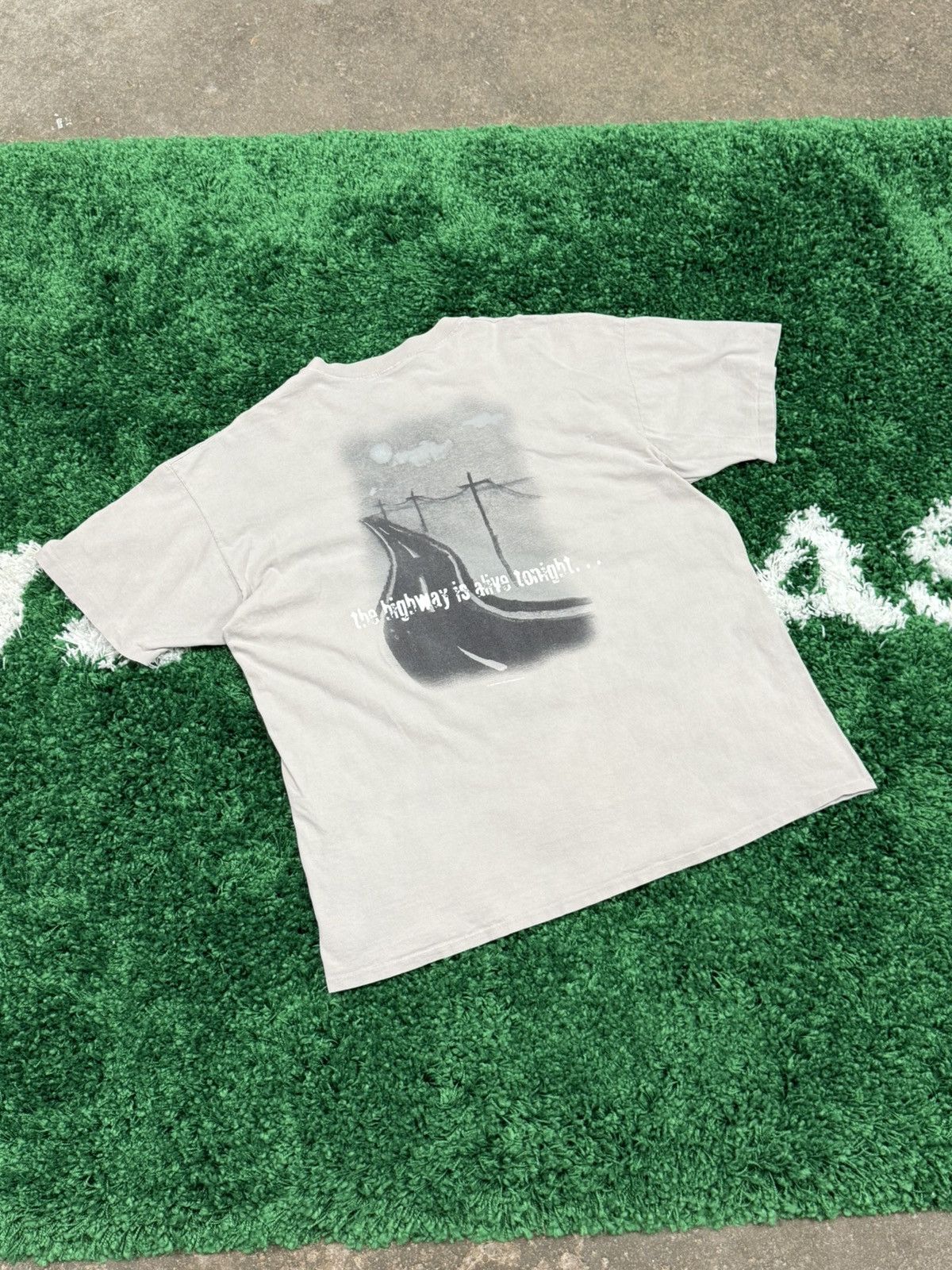 Vintage Vintage 1995 Bruce Springsteen The Highway Tee XXL 2XL Size US XXL / EU 58 / 5 - 6 Thumbnail
