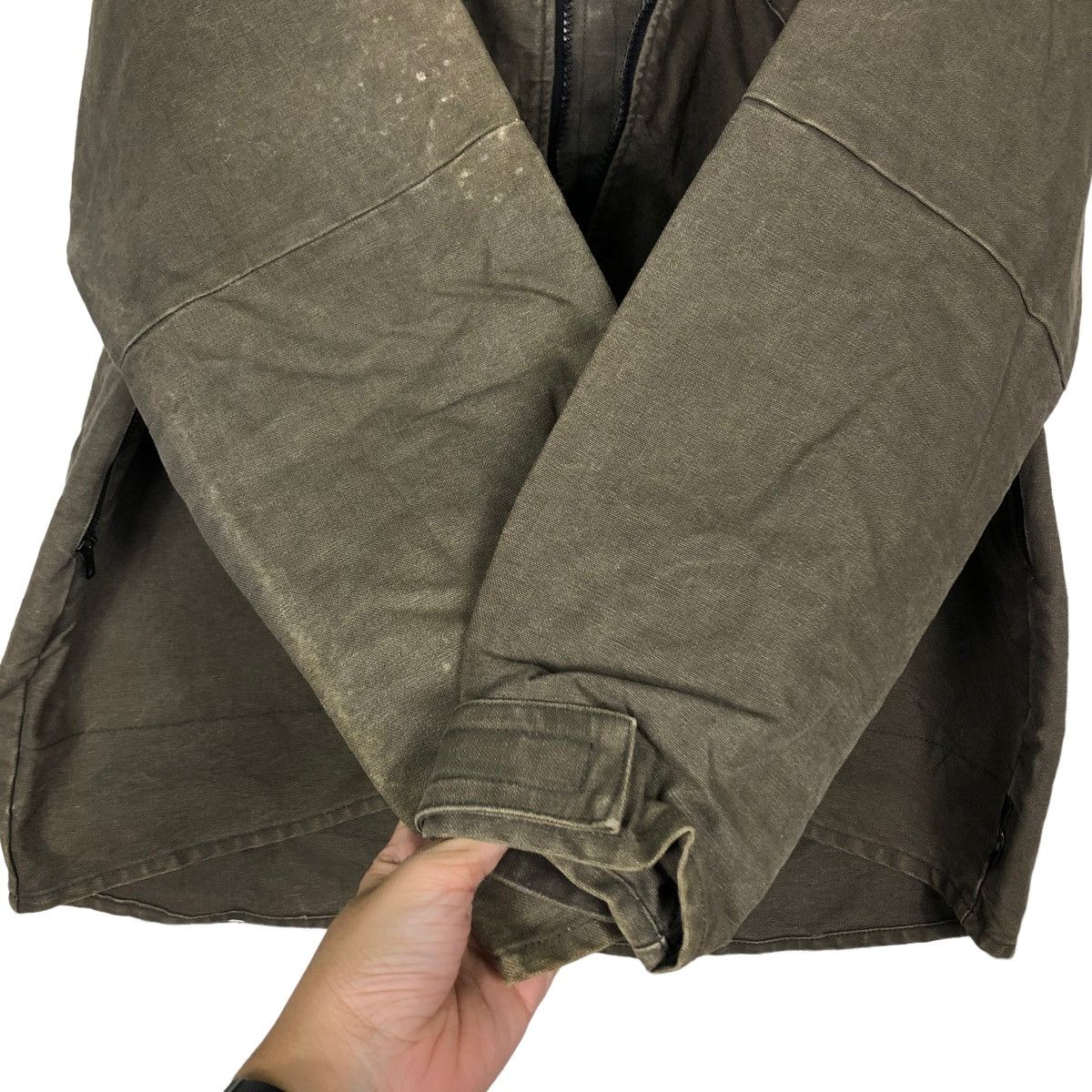 Japanese Brand 🔥Vtg Chore Jacket Vertebrate Japan Made Asymmetric Pocket Size US M / EU 48-50 / 2 - 14 Thumbnail