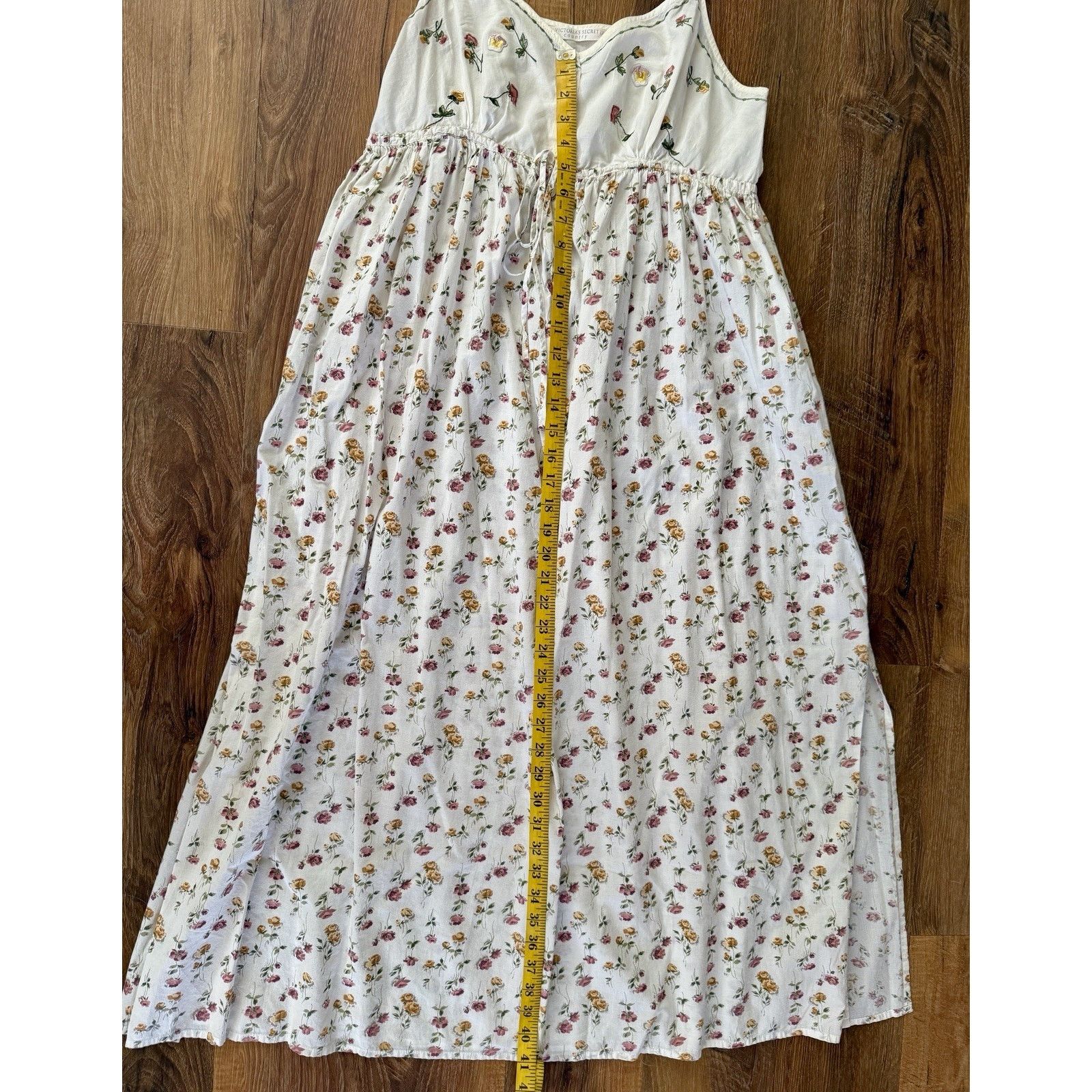 Victoria's Secret Vintage Victoria’s Secret Country Floral Boho Dress Cottage Size M / US 6-8 / IT 42-44 - 4 Thumbnail