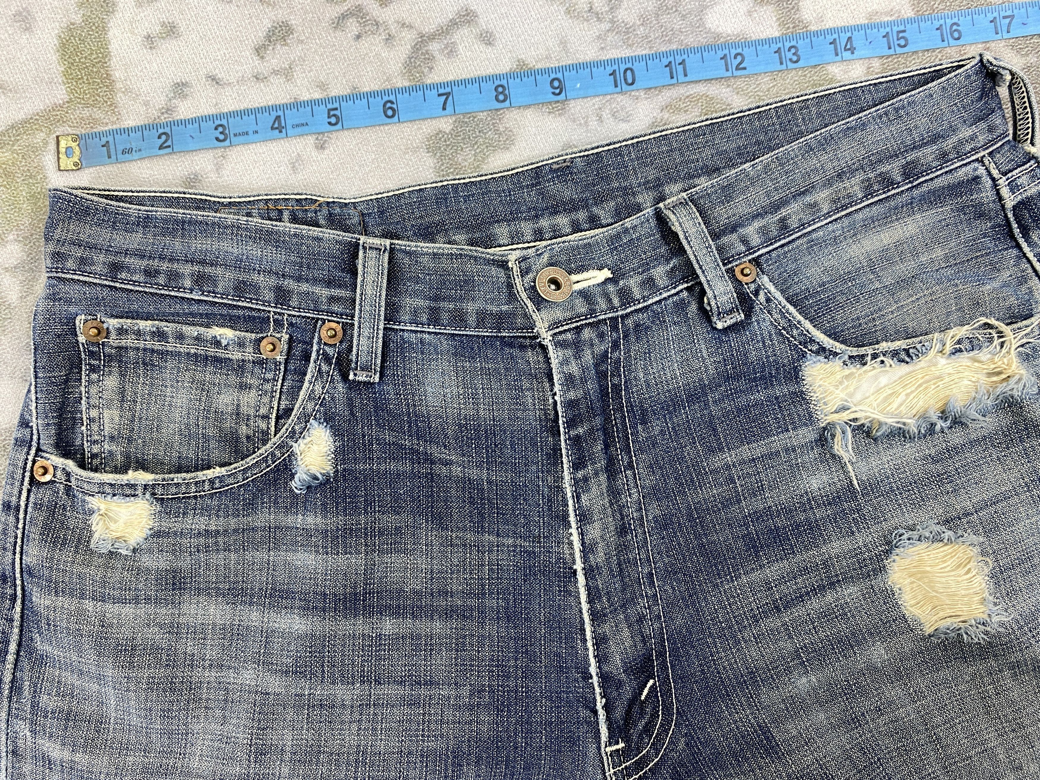 Levi's Faded Blue Vintage Levi's 503 Jeans 33x27 Denim -SJ167 Size US 33 - 5 Thumbnail