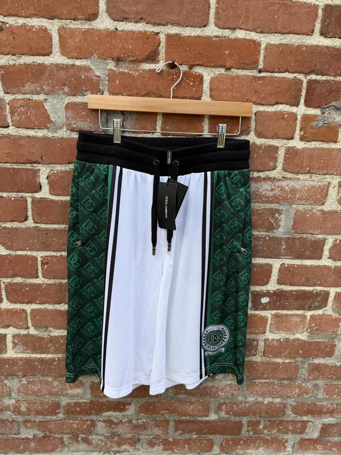Dolce & Gabbana Dolce And Gabbana Football Jersey Shorts Size US 33 - 7 Thumbnail