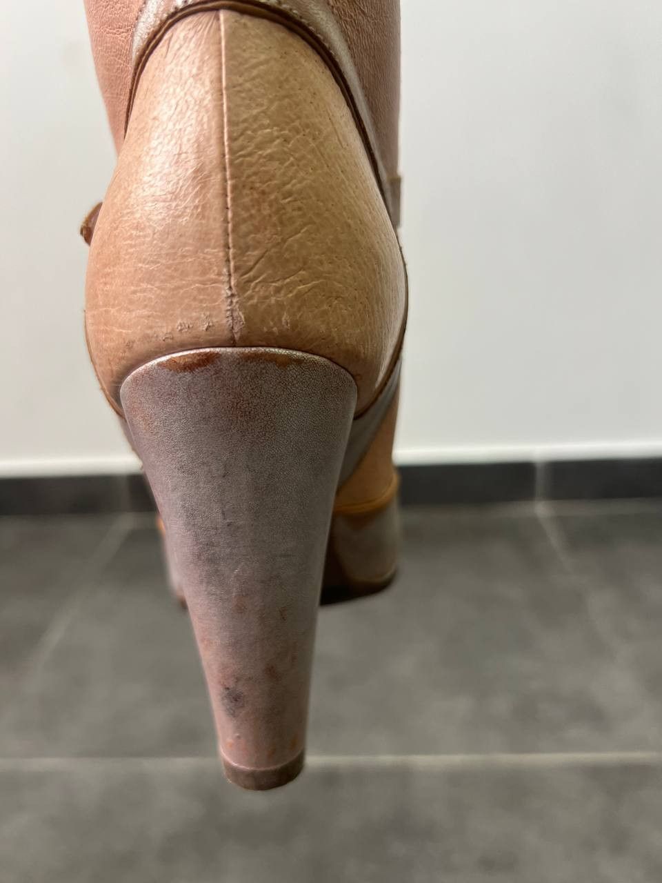 Maison Margiela FW07 Martin Margiela Runaway Trompe L’oeil sandal boots Size US 8 / IT 38 - 7 Thumbnail