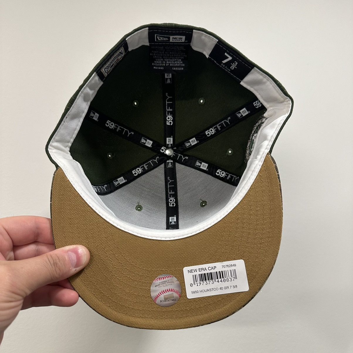 New Era Houston ASTROS Green Realtree TOPPERZSTORE 7 3/8 Size ONE SIZE - 5 Thumbnail