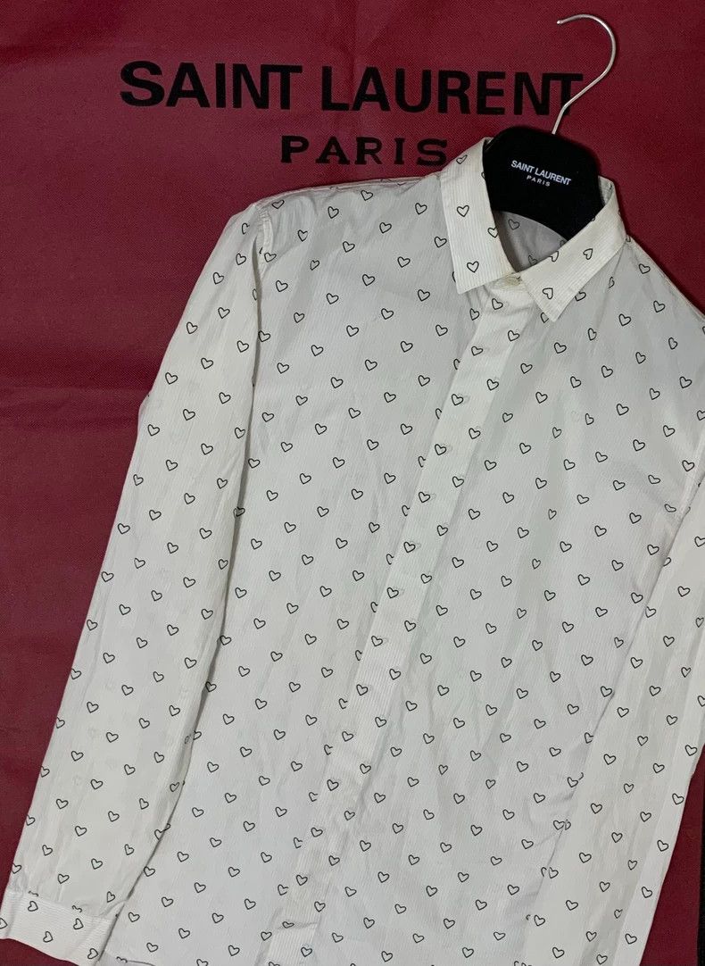 Dior Dior Size 37 14fw catwalk style love shirt 2504-Nextarrow Size US XXS / EU 40 - 5 Thumbnail
