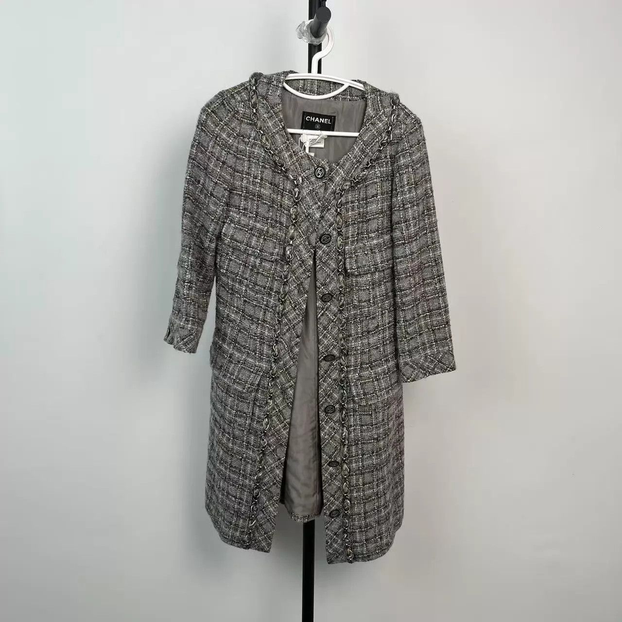 Chanel CHANEL Women's Overcoat Size S / US 4 / IT 40 - 1 Thumbnail