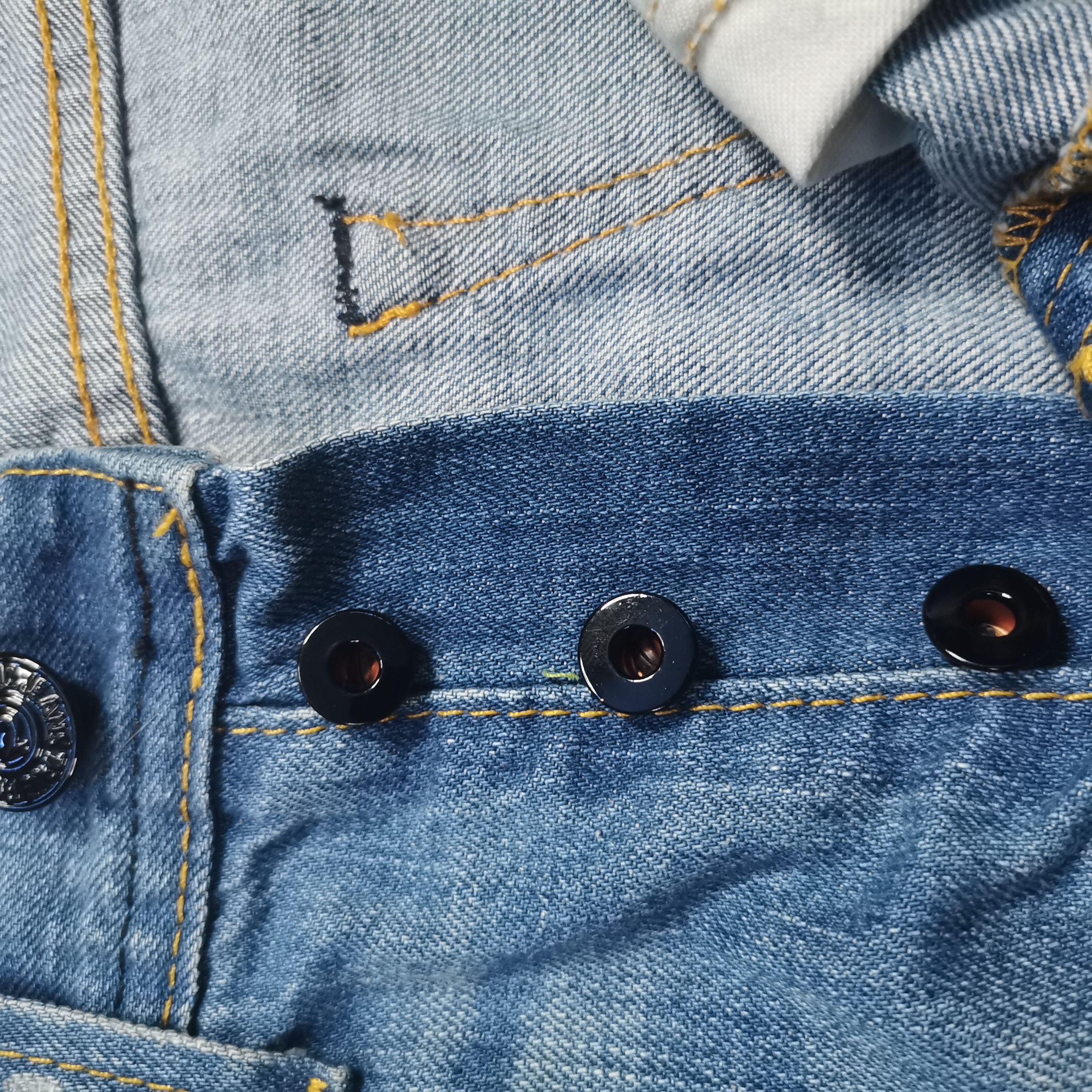 True Religion Y2k Embroidered Boro Stiching Patch Selvedge True Religion Size US 34 / EU 50 - 11 Thumbnail