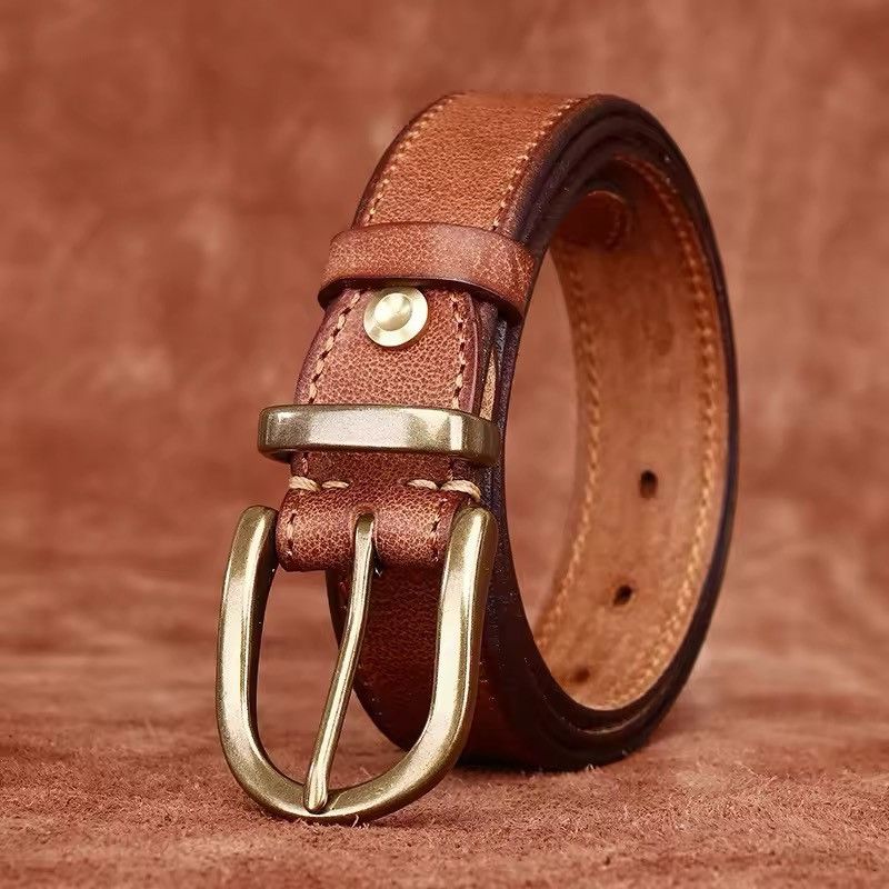 Japanese Brand × Leather Genuine Leather Belt Size ONE SIZE - 1 Thumbnail