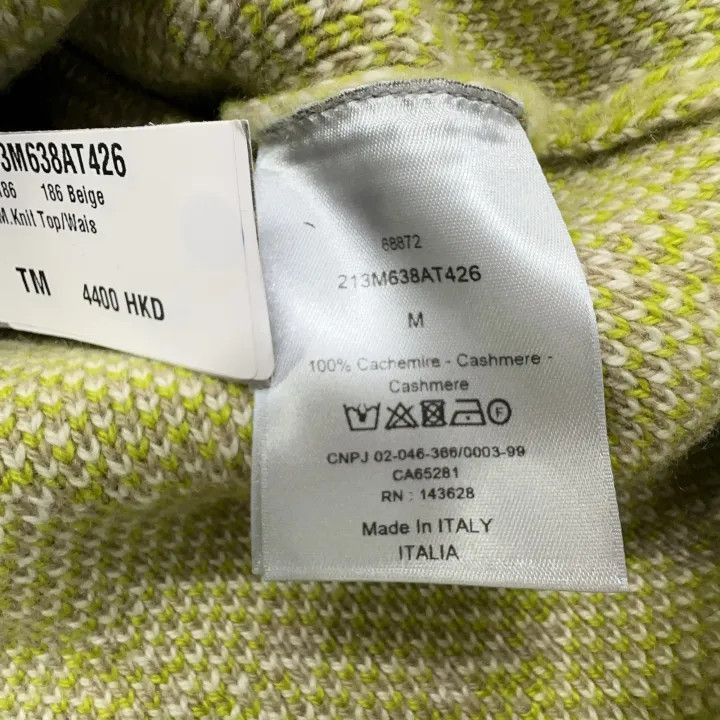 Dior Dior Dior Leopard Pattern High Neck Sweater 0079-2507 Size US M / EU 48-50 / 2 - 5 Thumbnail