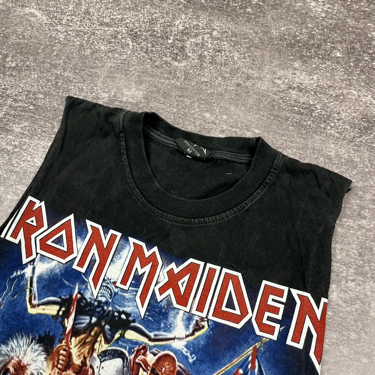 Iron Maiden × Vintage Vintage Iron Maiden Best of the Beast T Shirt Size US M / EU 48-50 / 2 - 8 Thumbnail