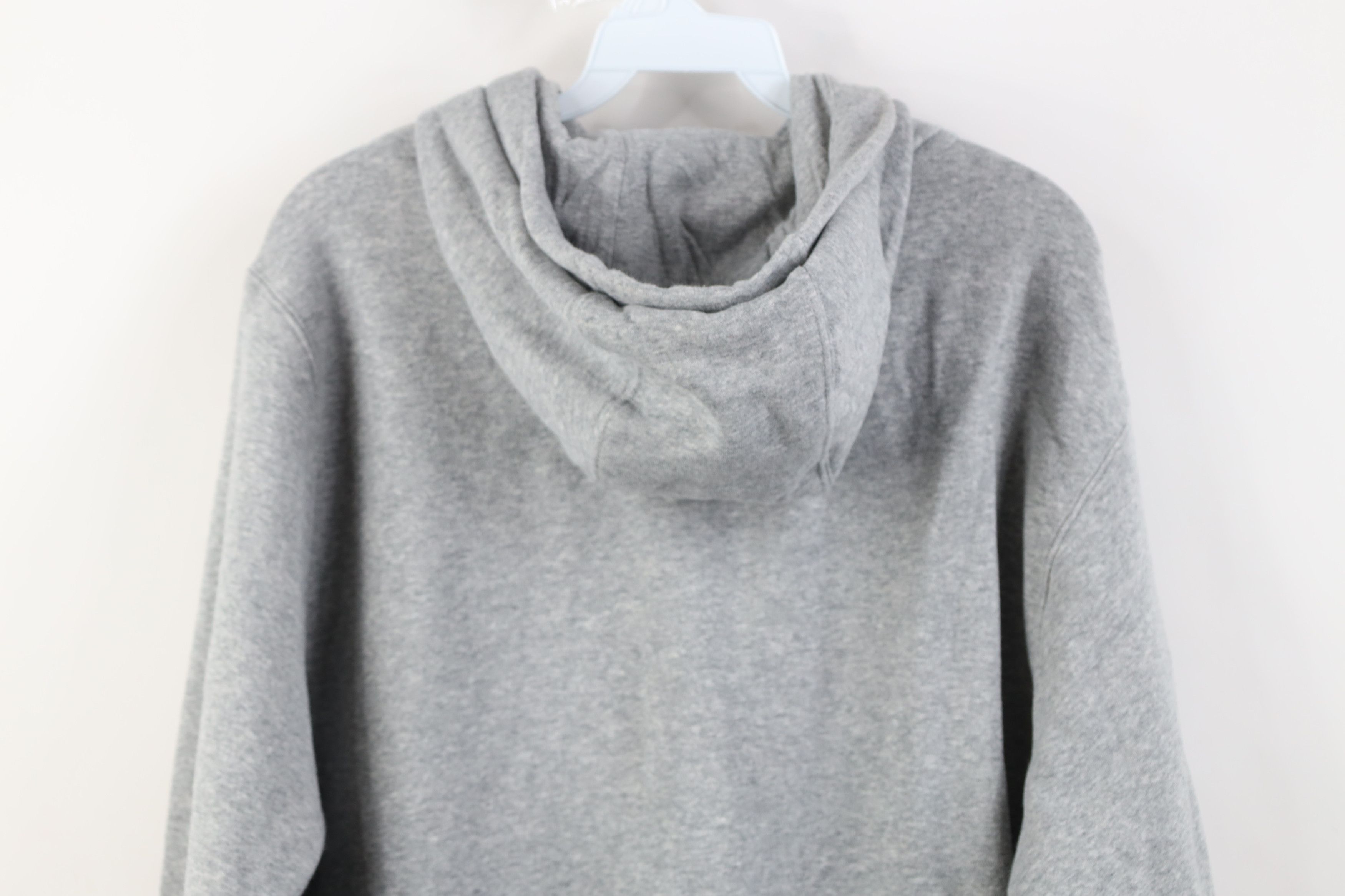 Nike Vintage Y2K Nike Mini Swoosh Hoodie Sweatshirt Heather Gray Size US M / EU 48-50 / 2 - 13 Thumbnail