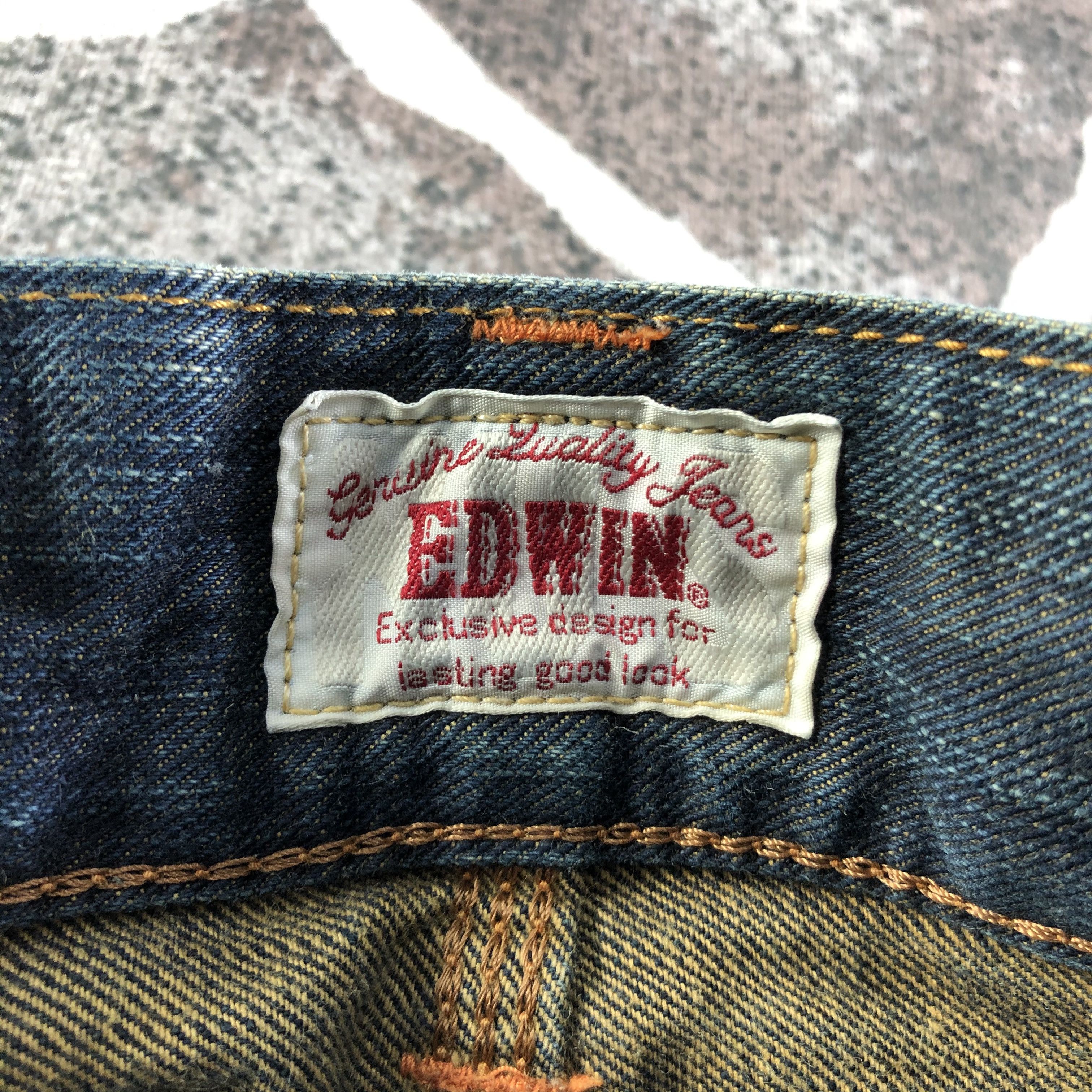 Edwin Vintage Edwin XV Jeans Rusty Blue Denim KJ2987 Size US 28 / EU 44 - 10 Thumbnail