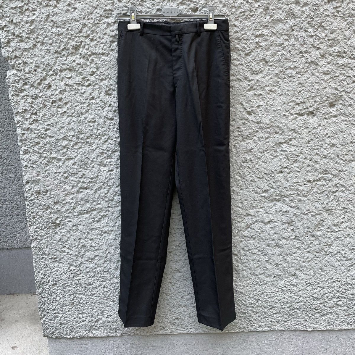 Jil Sander Jil Sander Black Tuxedo Suit Blazer Trousers Pants Size 46S - 9 Thumbnail