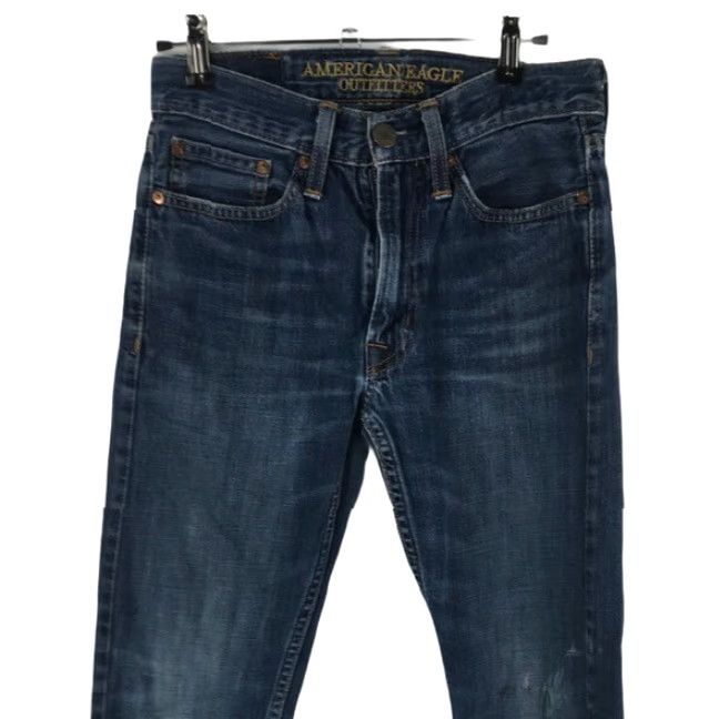 American Eagle Outfitters American Eagle Outfitters Jeans Mens Straight Leg Size 26 Blue Denim 28 Inseam Regular Fit Size US 26 / EU 42 - 2 Thumbnail