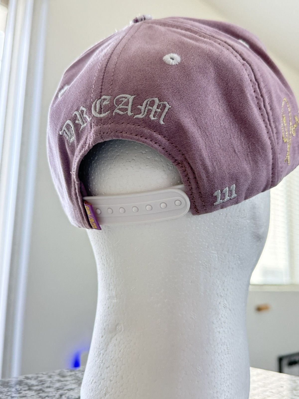 Other Purple and cream Dripped Out hat Dvniel Luu Size ONE SIZE - 5 Thumbnail