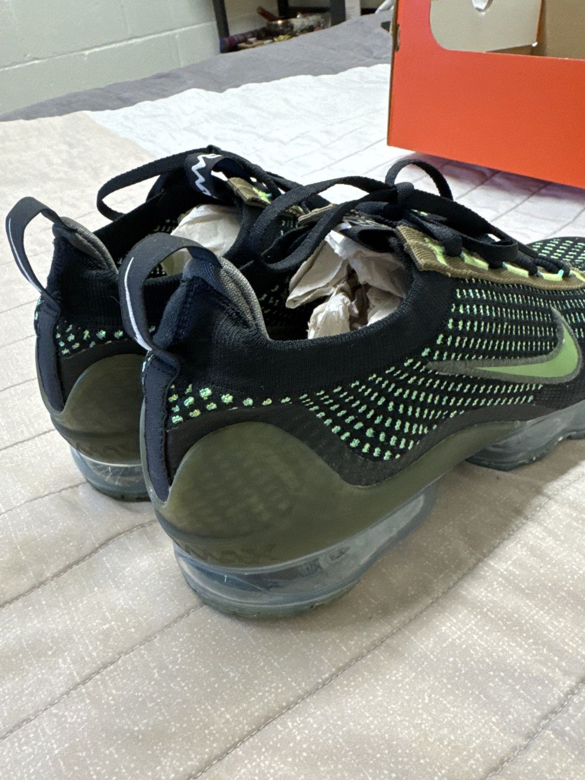 Nike Nike VAPORMAX FK 2021 chlorophyll flyknit Size US 9.5 / EU 42-43 - 6 Thumbnail