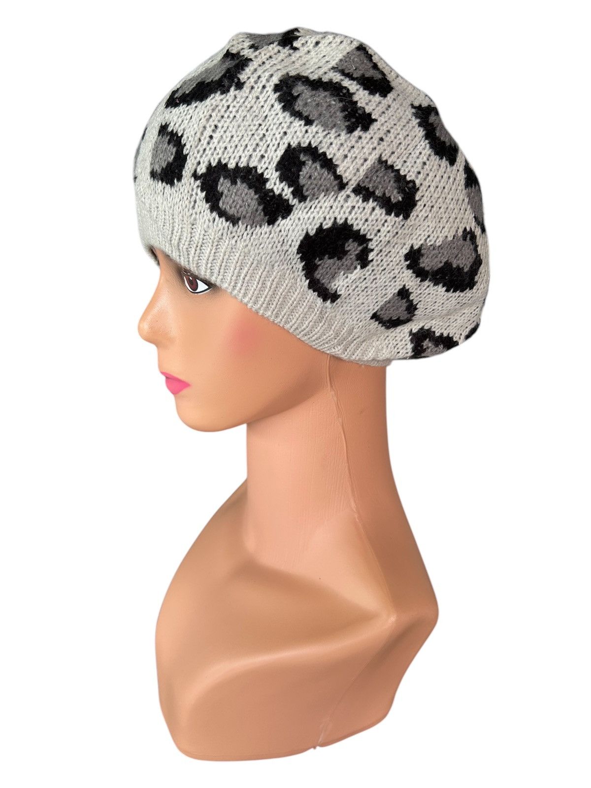 Japanese Brand × Kapital × Vintage Japanese Style Leoprad knitt Beanie Hats Size ONE SIZE - 1 Thumbnail