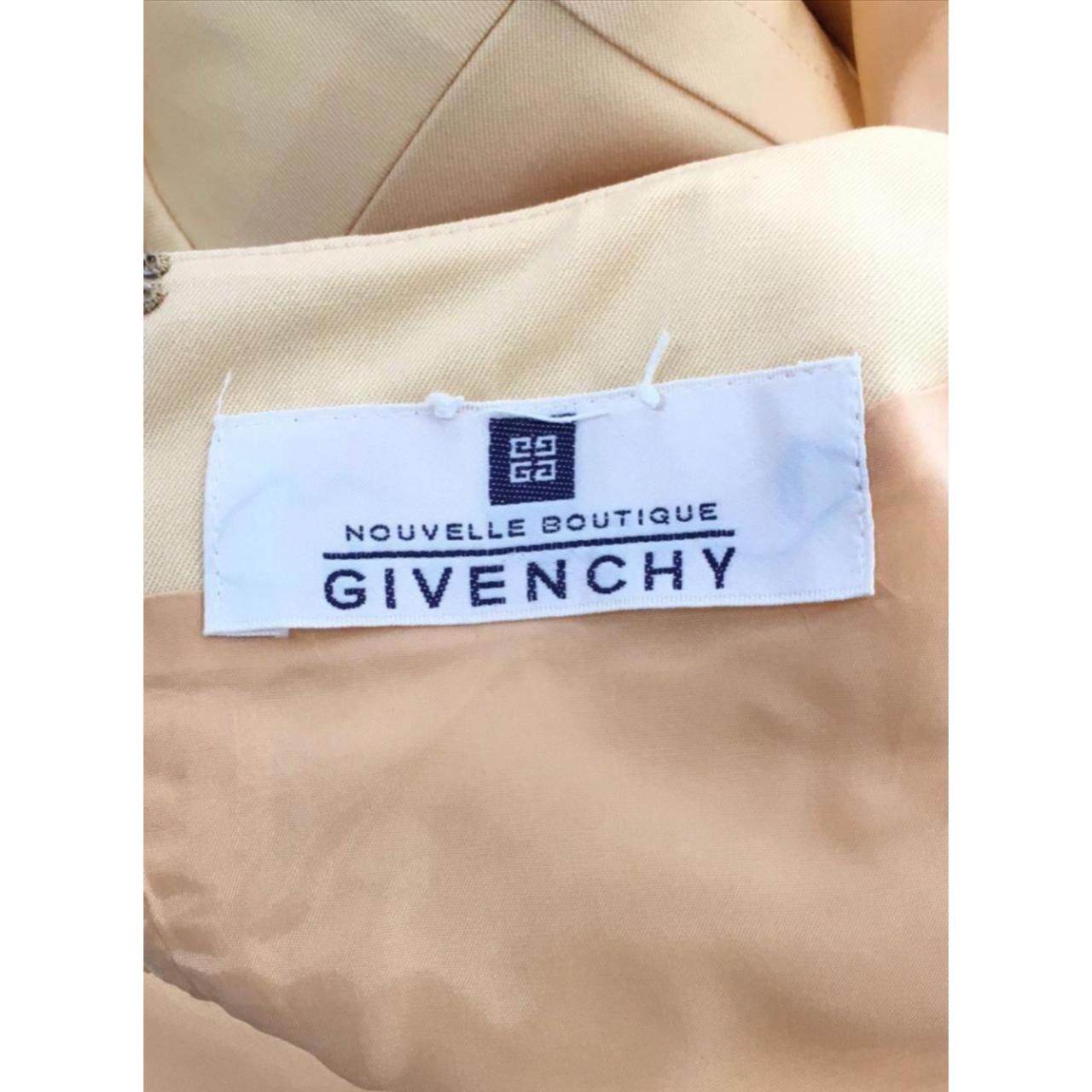 Givenchy Givenchy Boutique Shoulder Pad Gold Button Drop Hem Dress Size M / US 6-8 / IT 42-44 - 7 Thumbnail