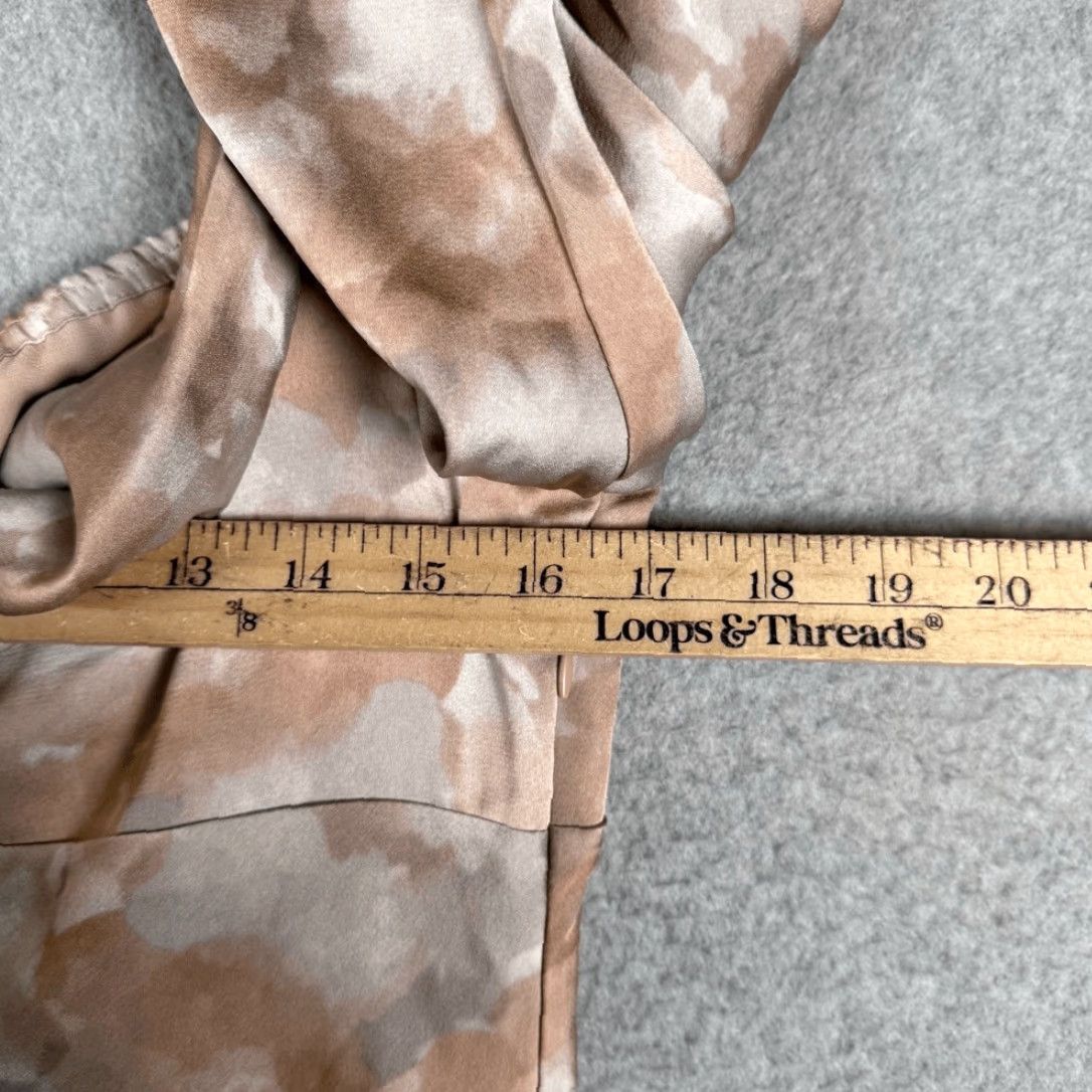 ASTR The Label VINTAGE? ASTR The Label Womens XL Twist Front Floral Mini Dress Mauve Lined NWT Size XL / US 12-14 / IT 48-50 - 4 Thumbnail