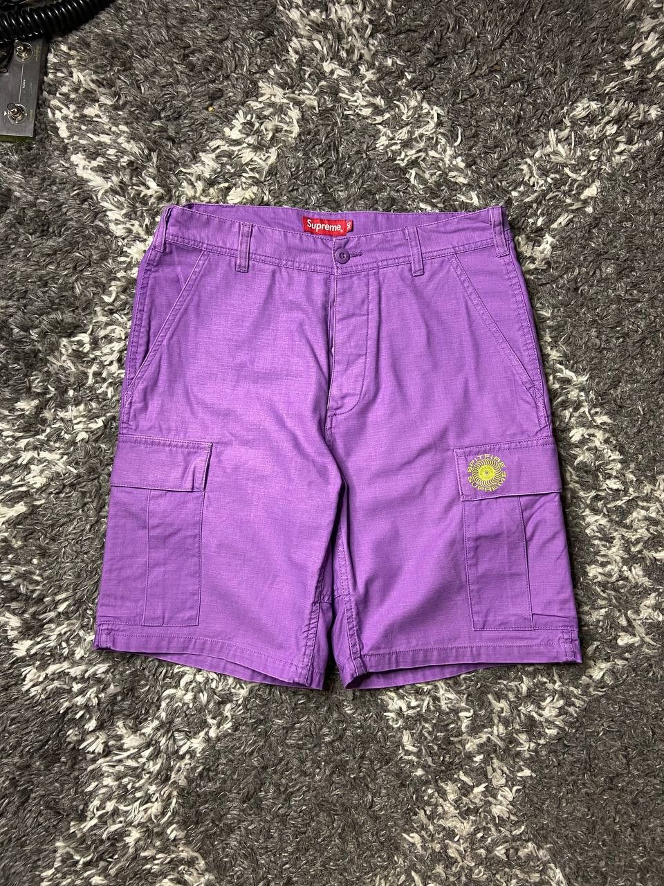 Spitfire × Supreme Supreme Spitfire Cargo Shorts Size US 30 / EU 46 - 1 Thumbnail