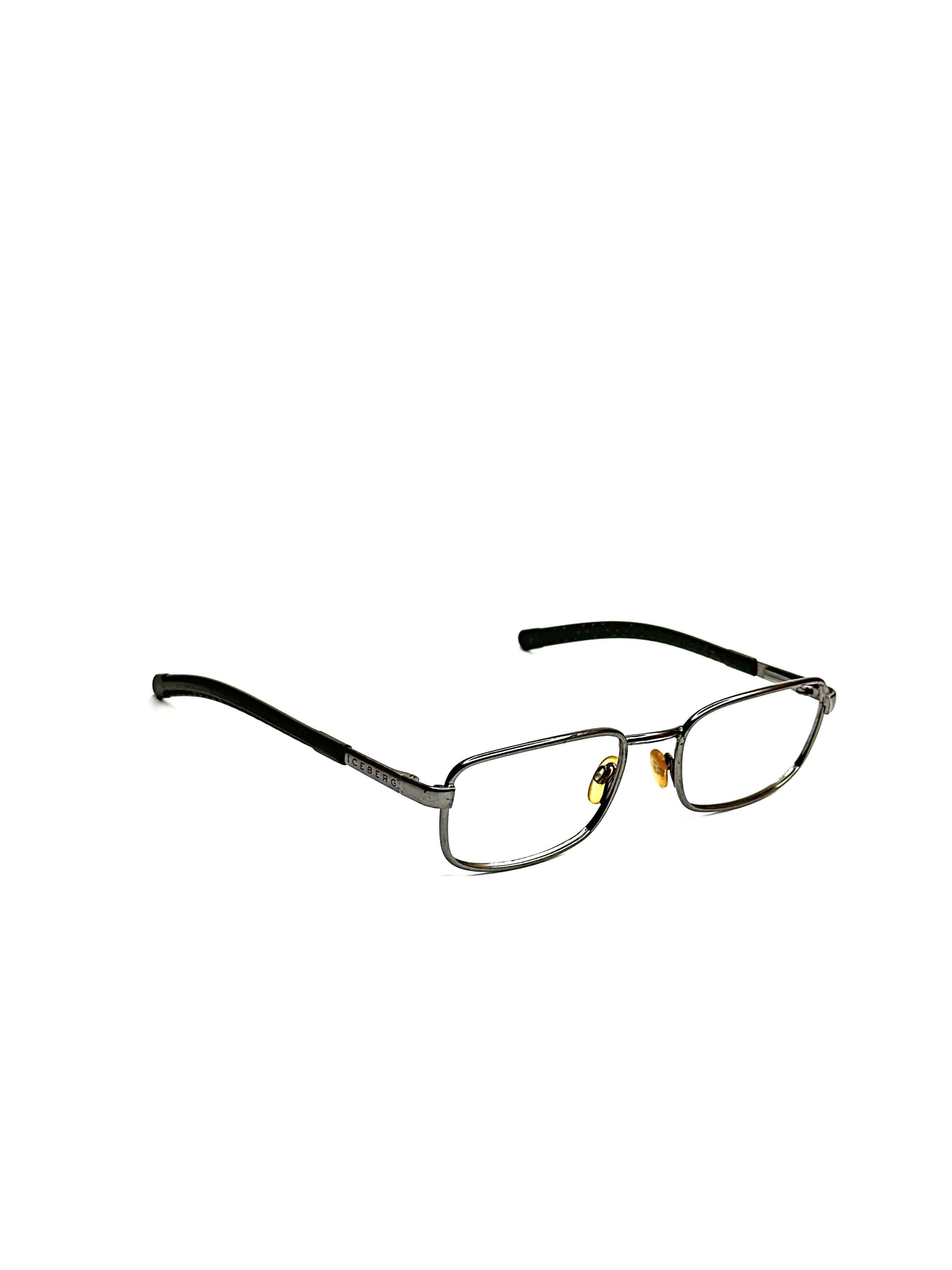 Iceberg Iceberg History vintage steel empty frame glasses Size ONE SIZE - 1 Thumbnail