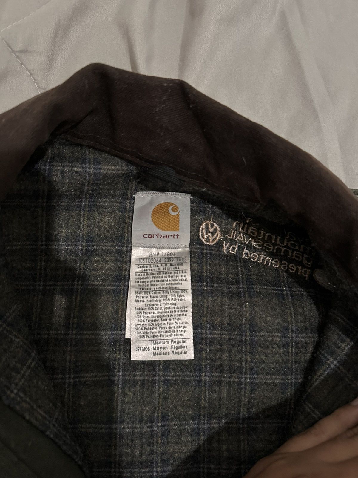 Carhartt Carhartt Detroit Jacket J97 Mos // J97 Moss Green 2006 Size US M / EU 48-50 / 2 - 3 Thumbnail