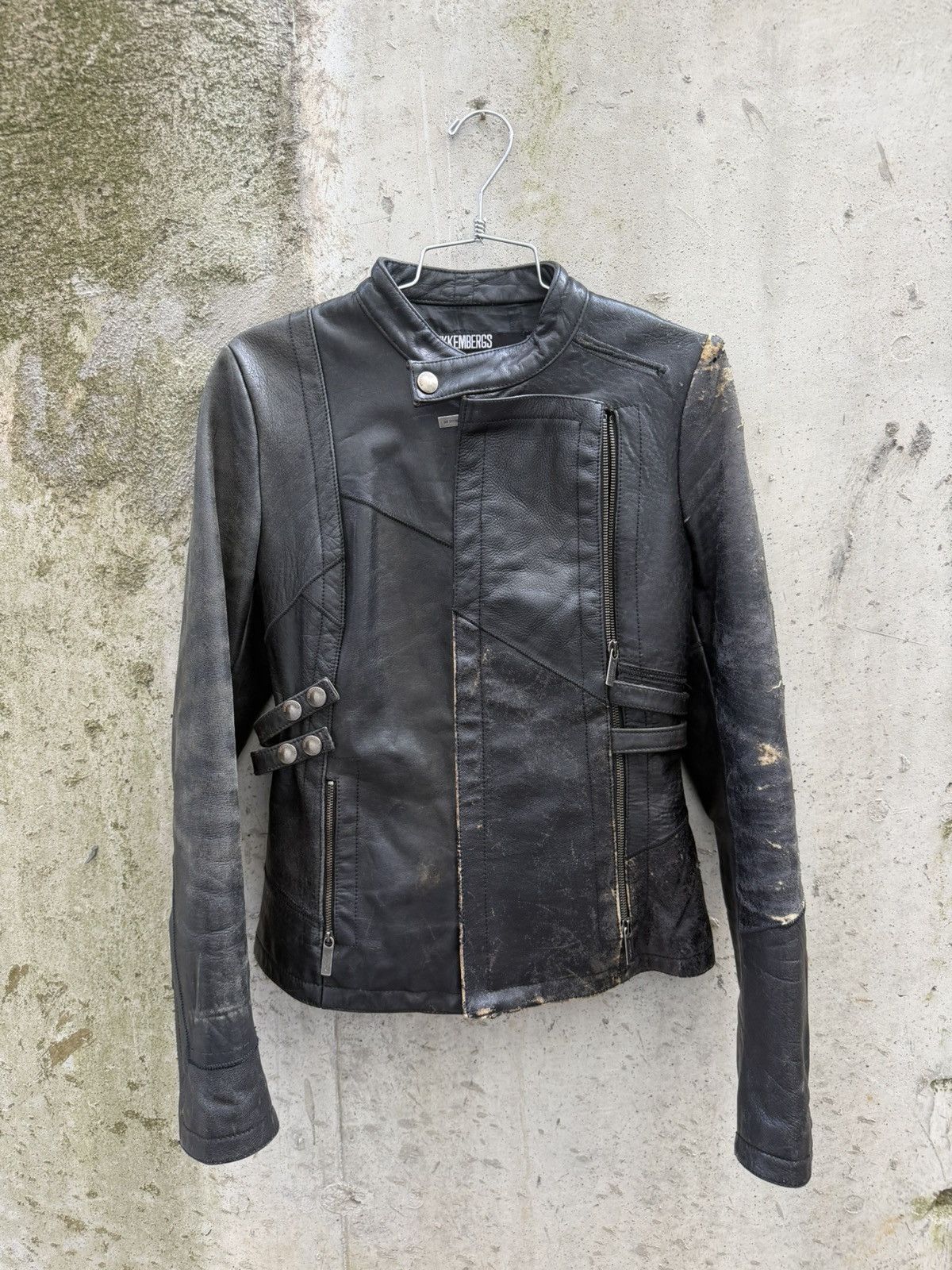 Dirk Bikkembergs FW02 Dirk Bikkembergs Runway Bondage Leather Jacket Size US XS / EU 42 / 0 - 1 Thumbnail