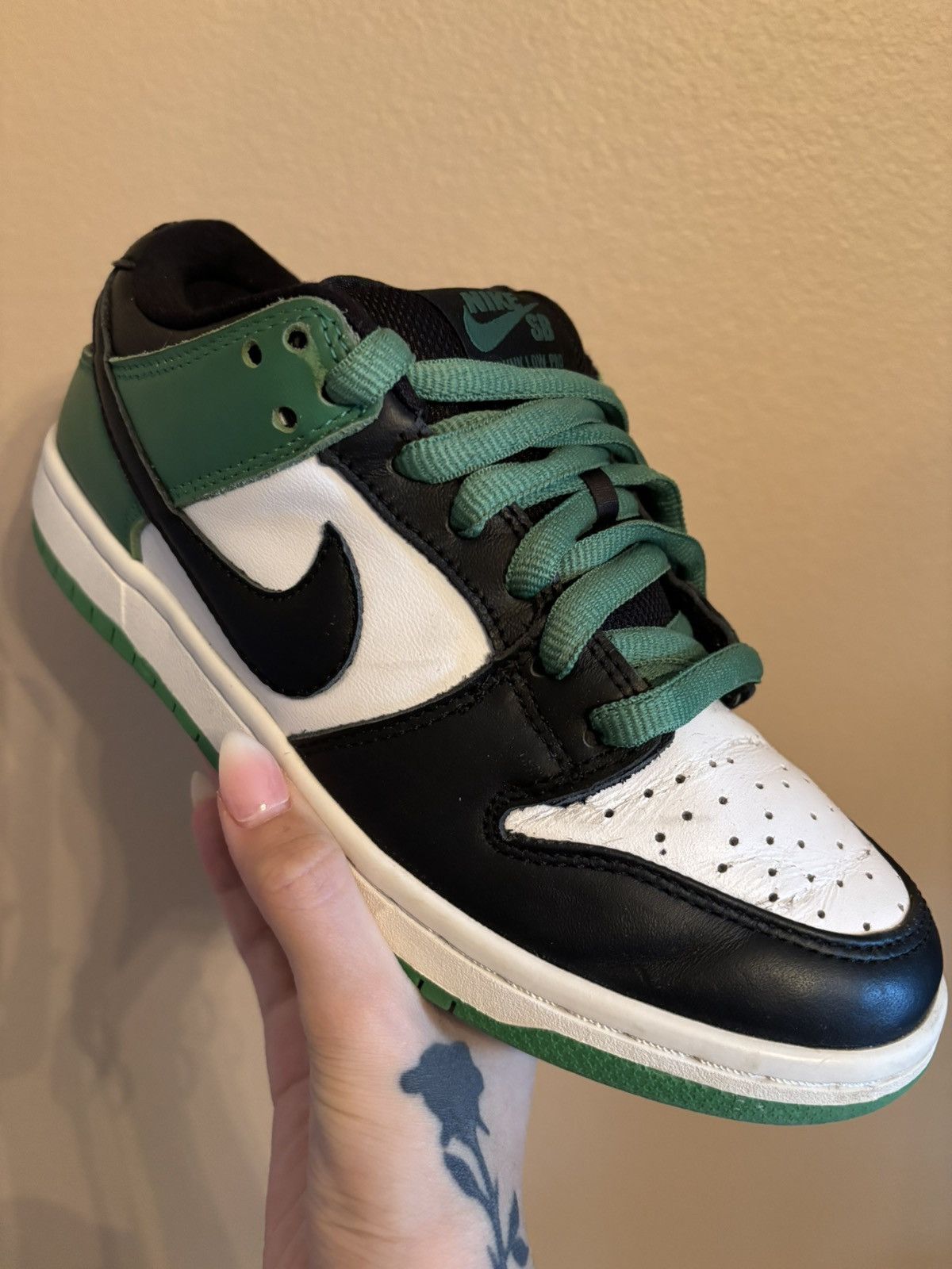 Nike Nike Dunk Low Pro SB 'Classic Green' Size US 6 / EU 39 - 2 Thumbnail
