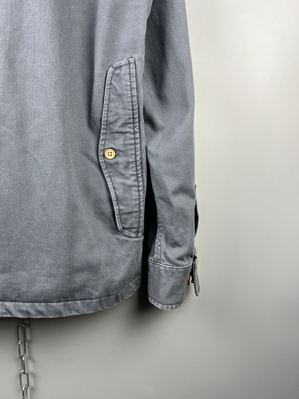 Allsaints Allsaints Mens Button Long Sleeve Overshirt Jacket Size US L / EU 52-54 / 3 - 14 Thumbnail