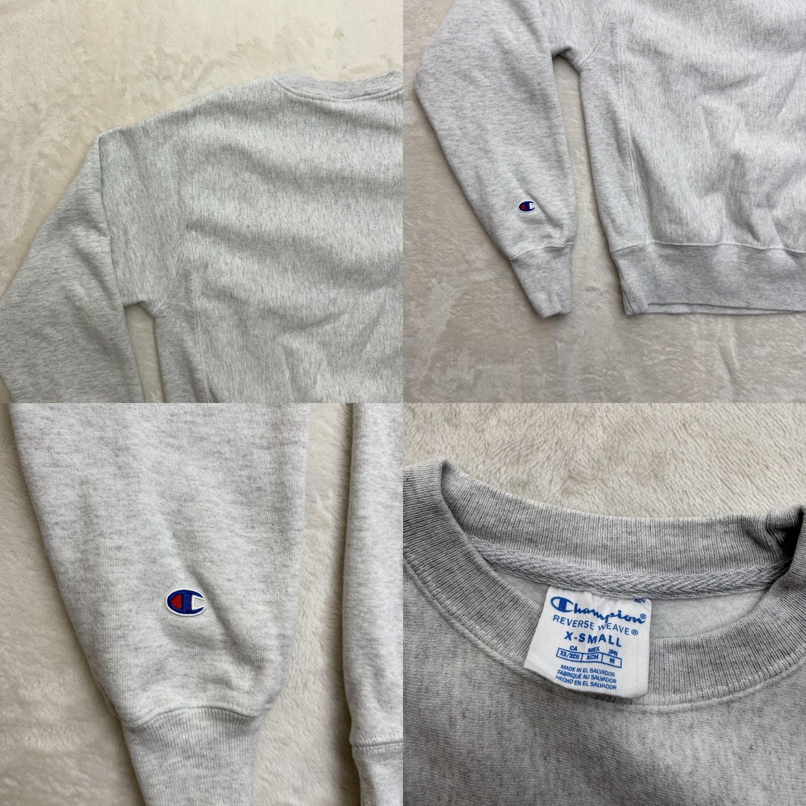 Champion Champion Sweatshirt Reverse Weave Southeastern University Mens XS Gray Graphic Print Pullover Crewneck Vintage No Size US XS / EU 42 / 0 - 9 Thumbnail