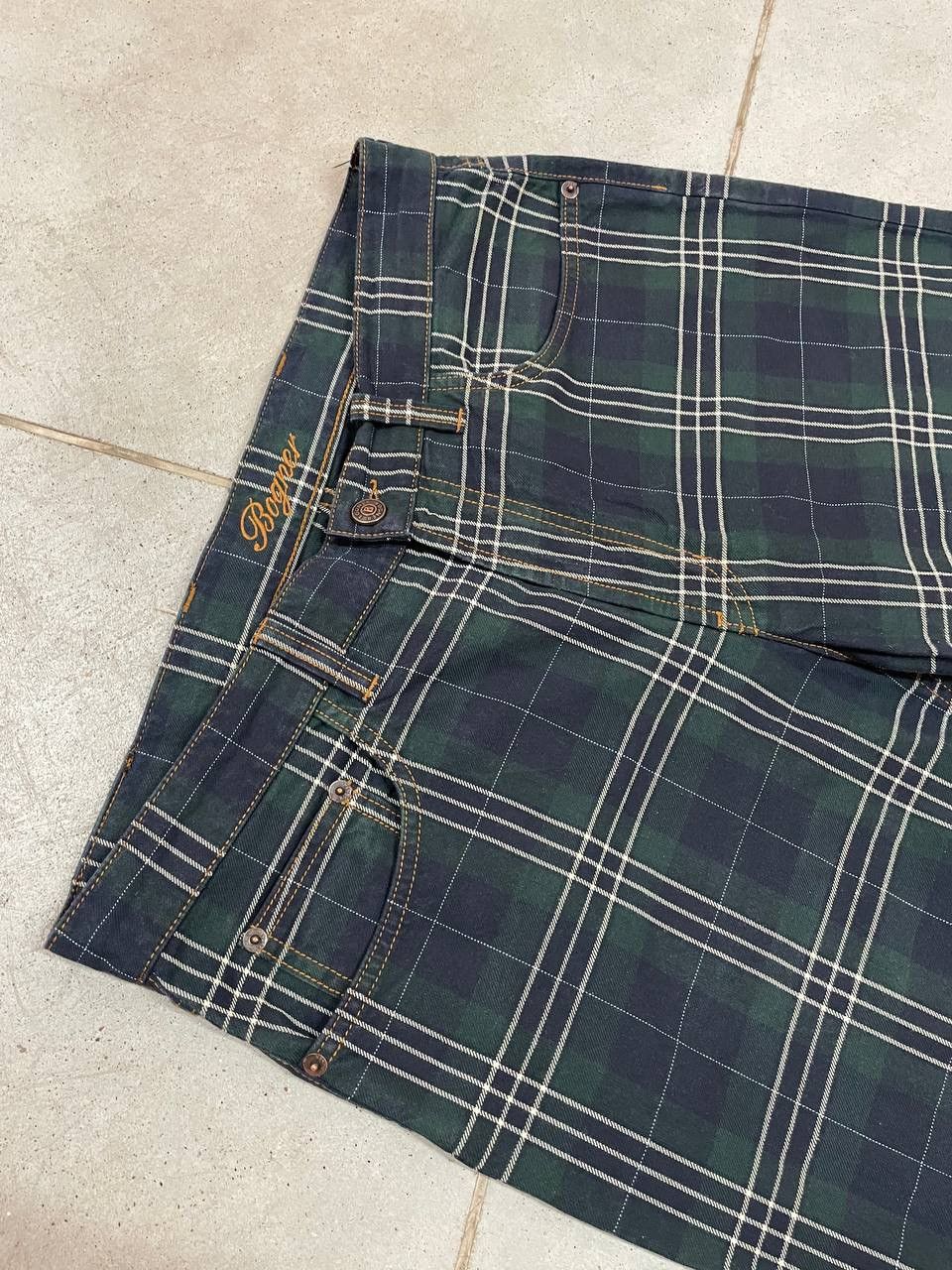 Bogner 90’s Vintage BOGNER Striped Pants Size US 36 / EU 52 - 5 Thumbnail