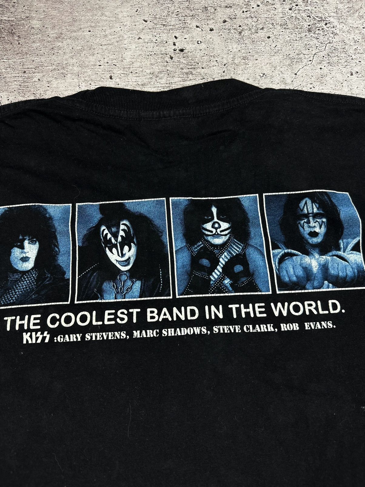 Band Tees 90s Kiss ‘The Coolest Band in the World’ Vintage T Shirt Size US XL / EU 56 / 4 - 21 Thumbnail