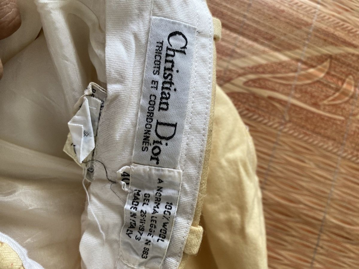 Christian Dior Monsieur × Japanese Brand 💸BINDINGOFFER💸Cristian Dior Wool Pants Hight Waist Size US 30 / EU 46 - 5 Thumbnail