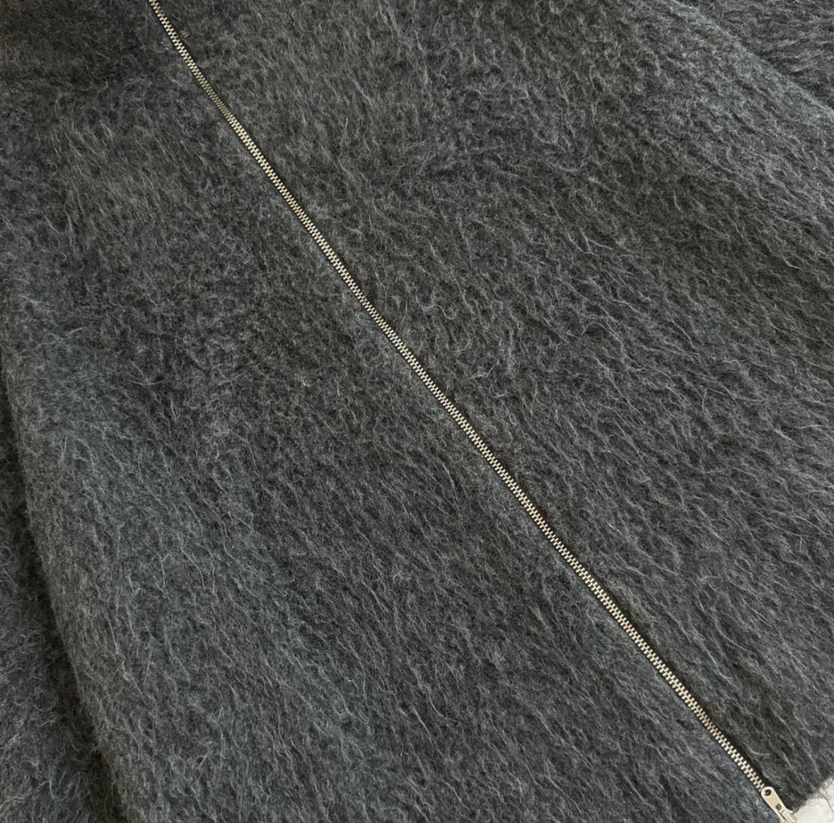 Our Legacy Our Legacy Mohair Full Zip Shrunken Polo SZ 50 / M Size US M / EU 48-50 / 2 - 6 Thumbnail