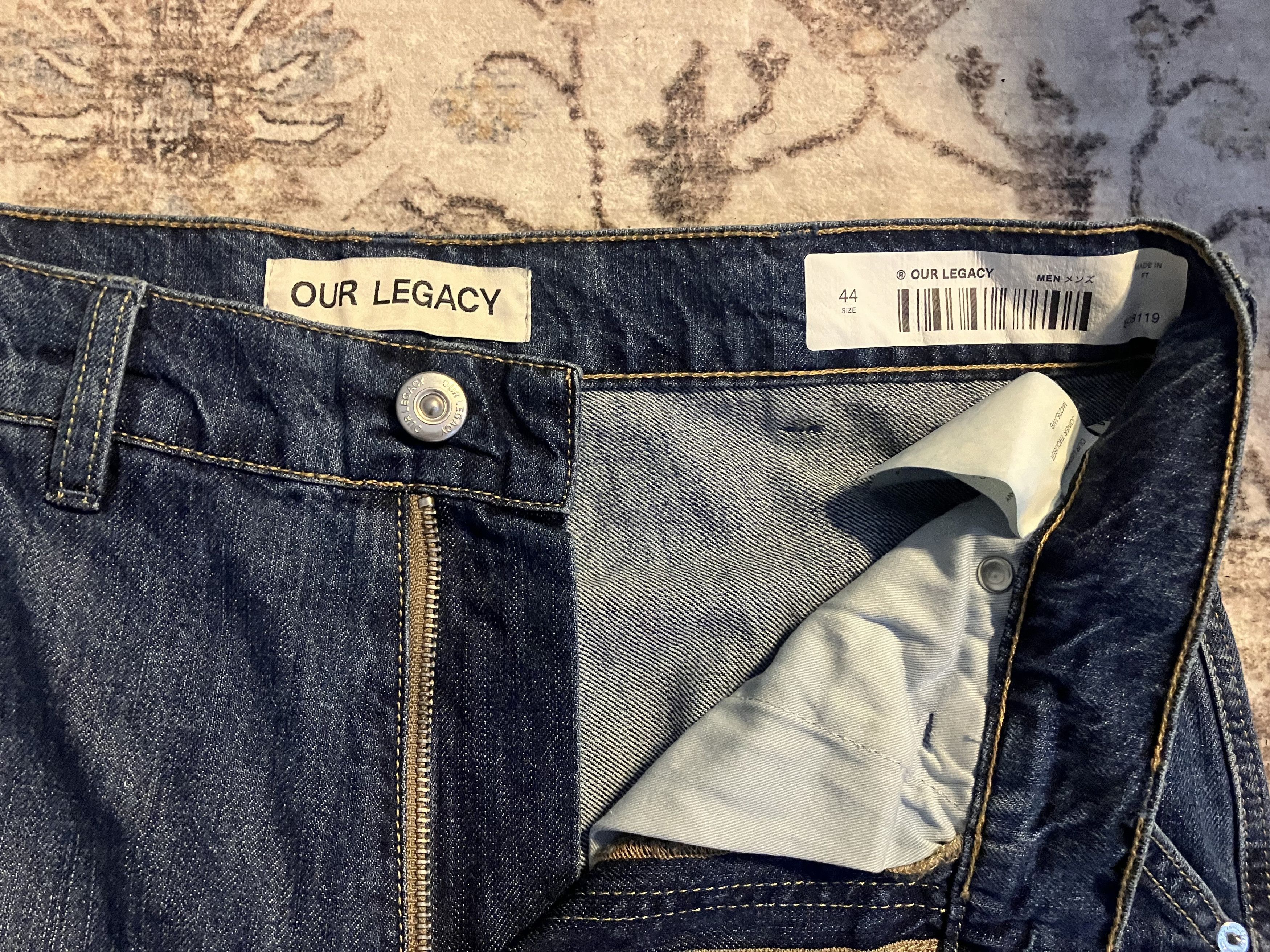 Our Legacy Our Legacy Joiner Trouser Third Cut Size US 28 / EU 44 - 4 Thumbnail