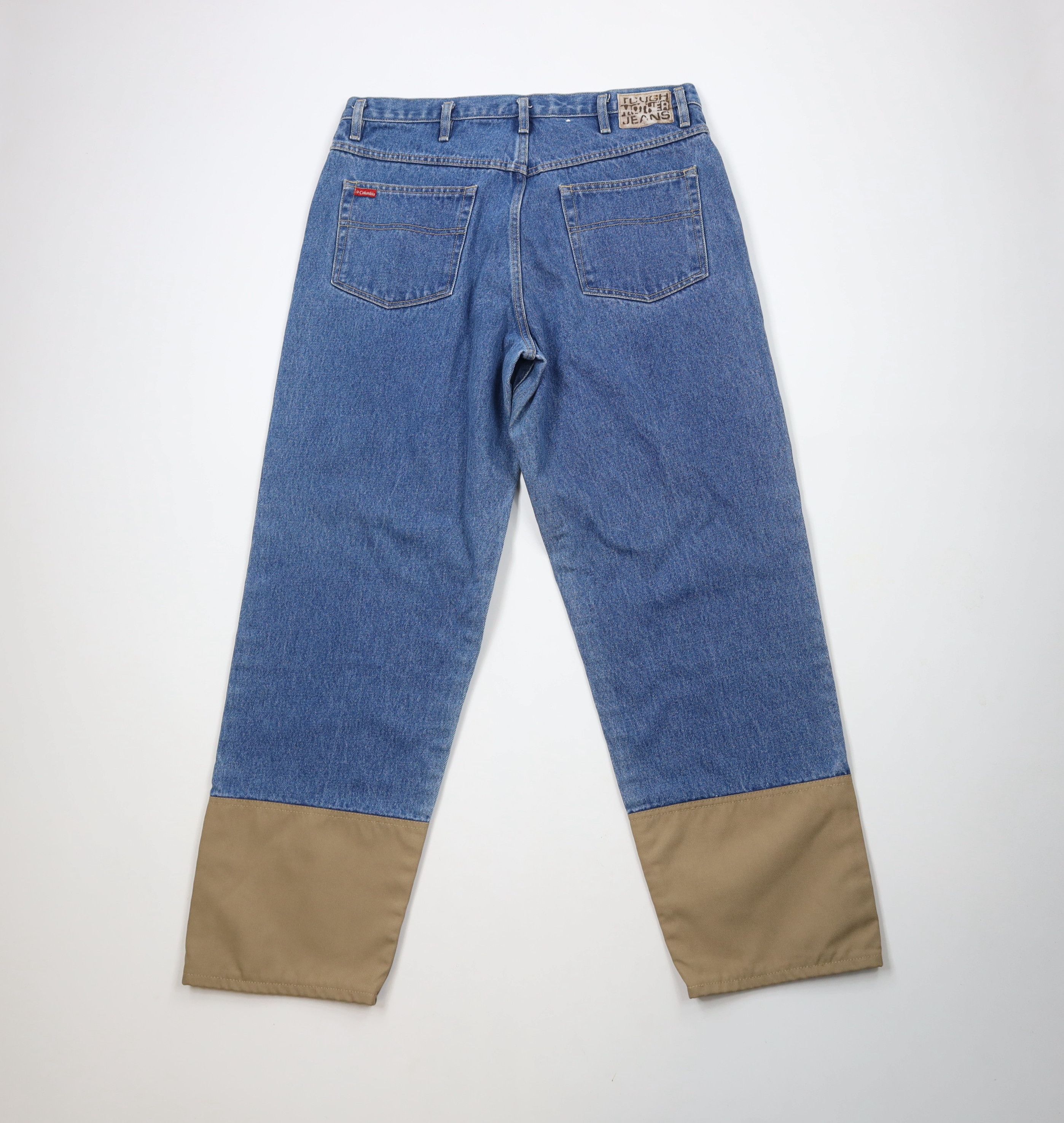 Columbia × Vintage Vintage 90s Columbia Field Brush Denim Jeans Blue Cotton Size US 36 / EU 52 - 10 Thumbnail