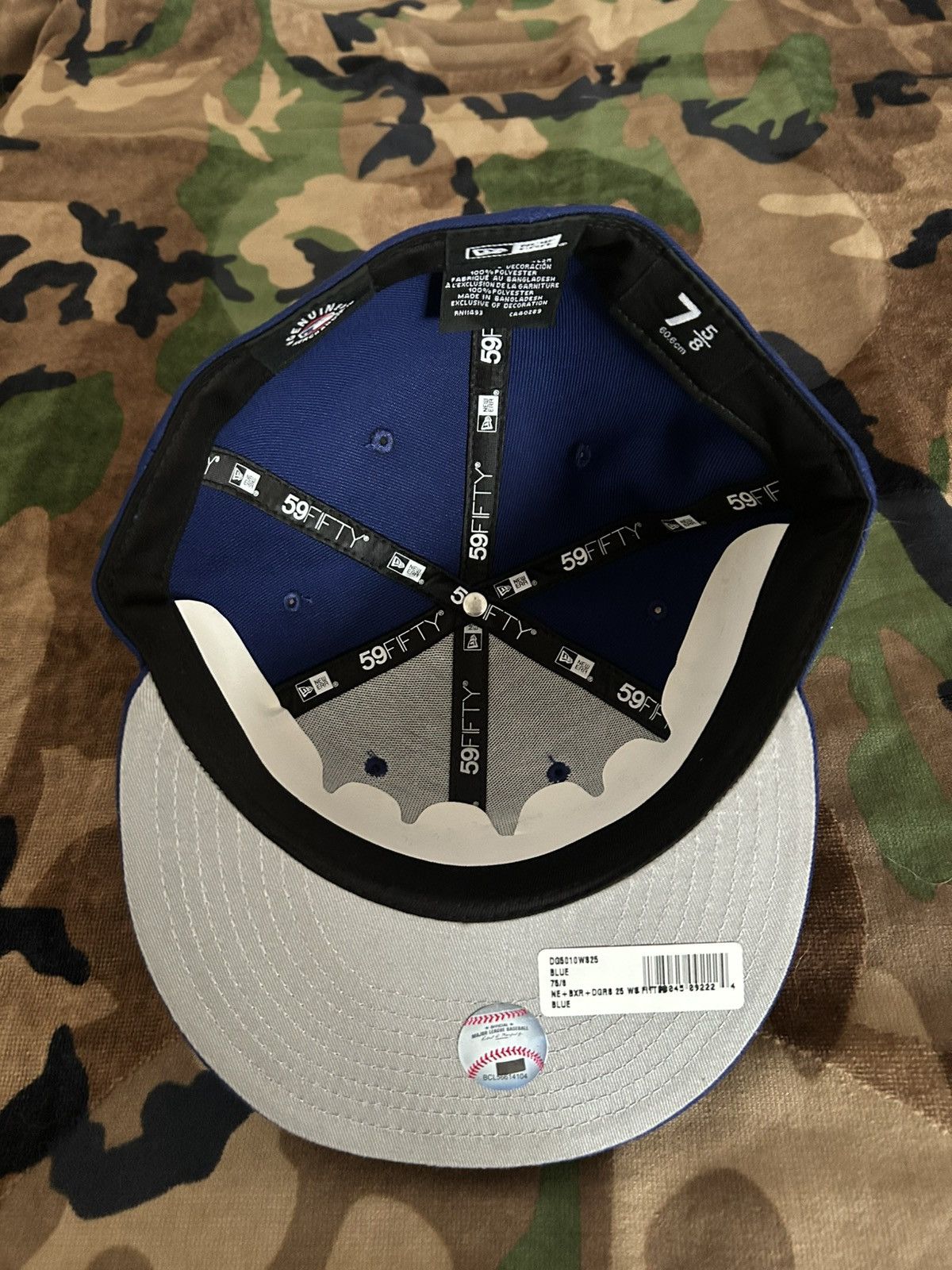 Born X Raised × MLB × New Era Born X Raised Dodgers 25 World Series Champions Fitted 7 5/8 Size ONE SIZE - 6 Thumbnail