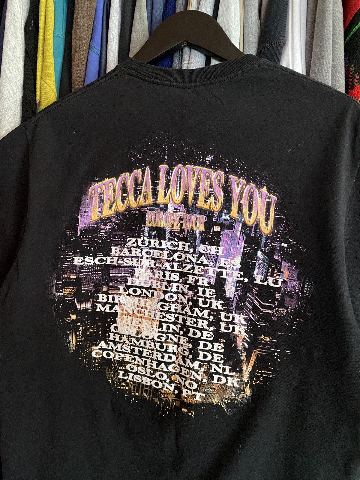 Rap Tees LIL TECCA LOVES YOU EUROPE TOUR T-SHIRT Size US M / EU 48-50 / 2 - 4 Thumbnail