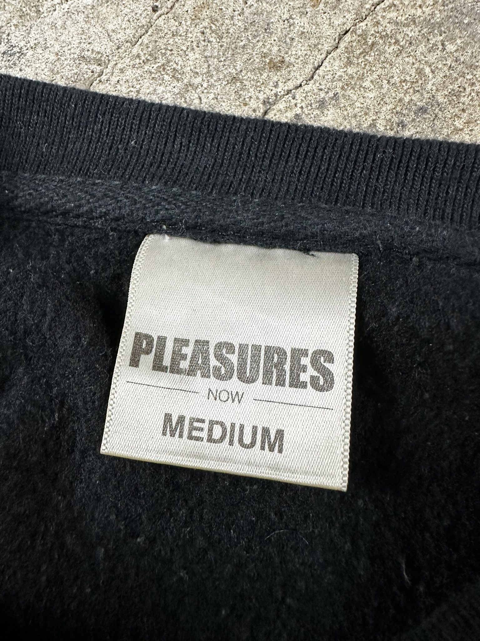 Pleasures Pleasures Now Logo Embroidery Spellout Crewneck Size US M / EU 48-50 / 2 - 6 Thumbnail