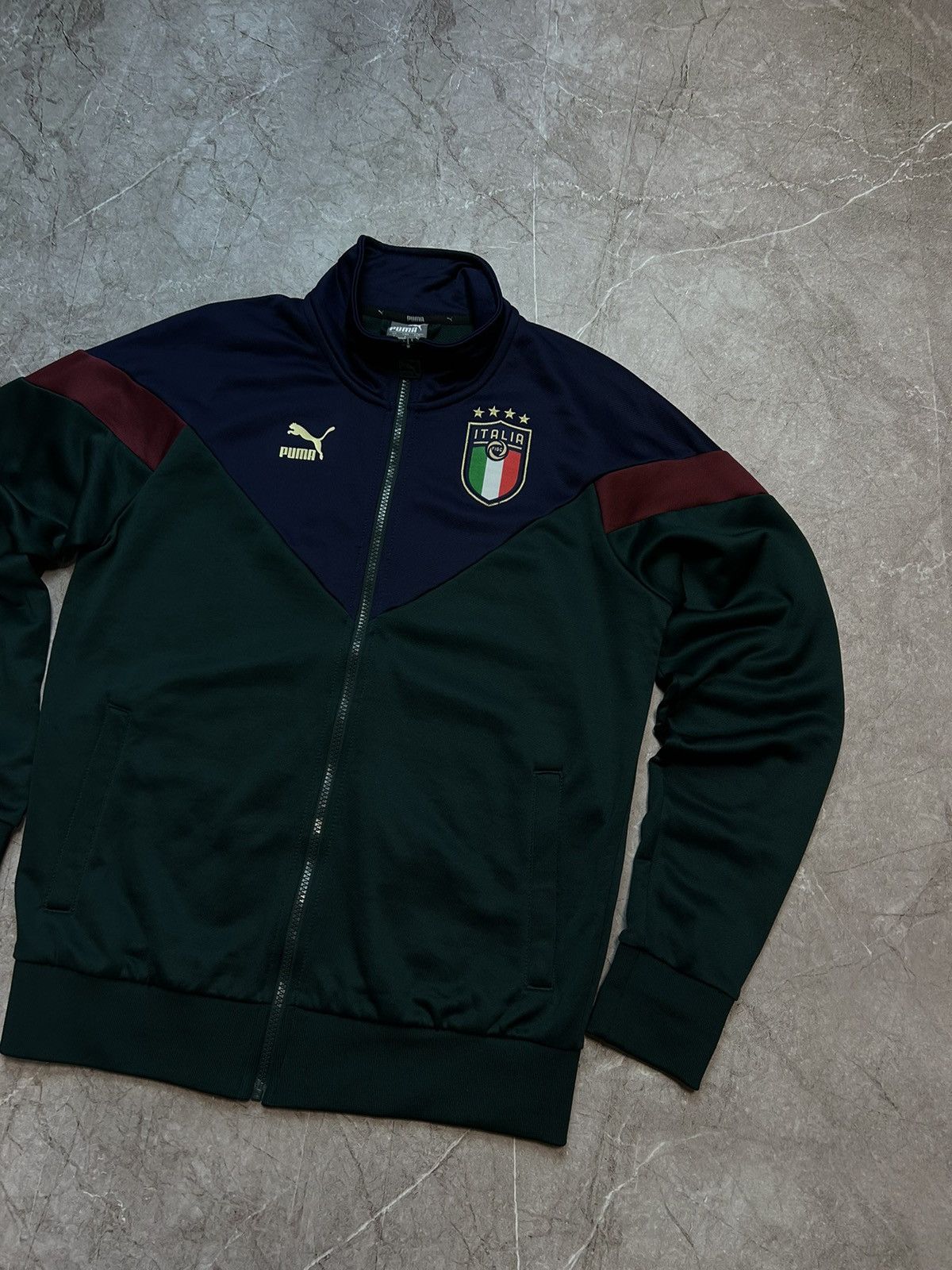 Puma × Vintage Puma Italia Vintage Football Zip Size US S / EU 44-46 / 1 - 7 Thumbnail