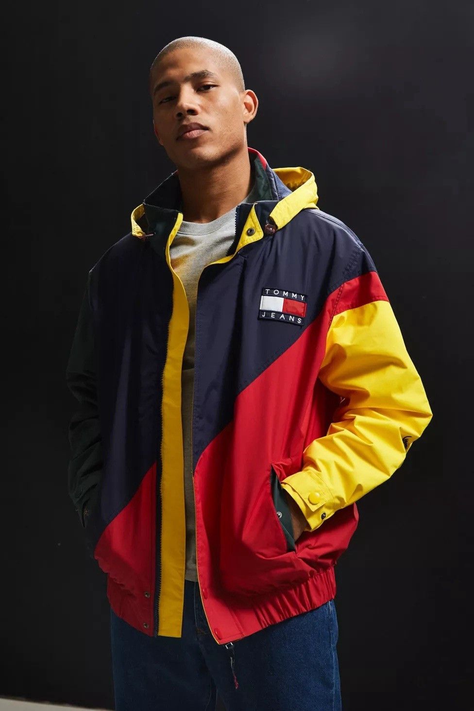 Tommy Hilfiger Tommy Hilfiger Tommy Jeans 90's Color-Blocked Hooded Sailing Size US XS / EU 42 / 0 - 2 Thumbnail
