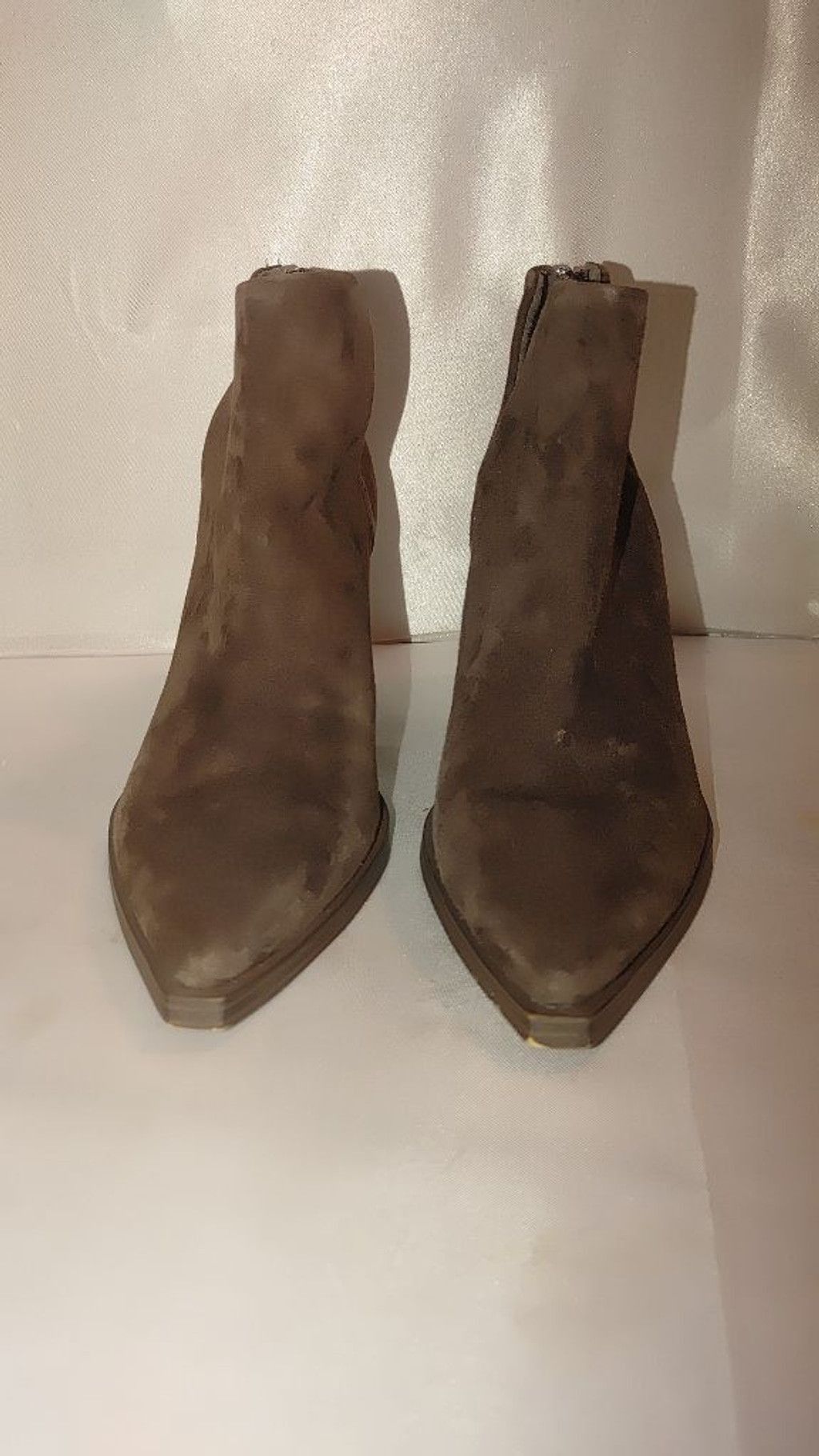 Vince Camuto Vince Cam uto Gigietta Suede Booties Size 6.5 NWOT Size US 6.5 / IT 36.5 - 4 Thumbnail