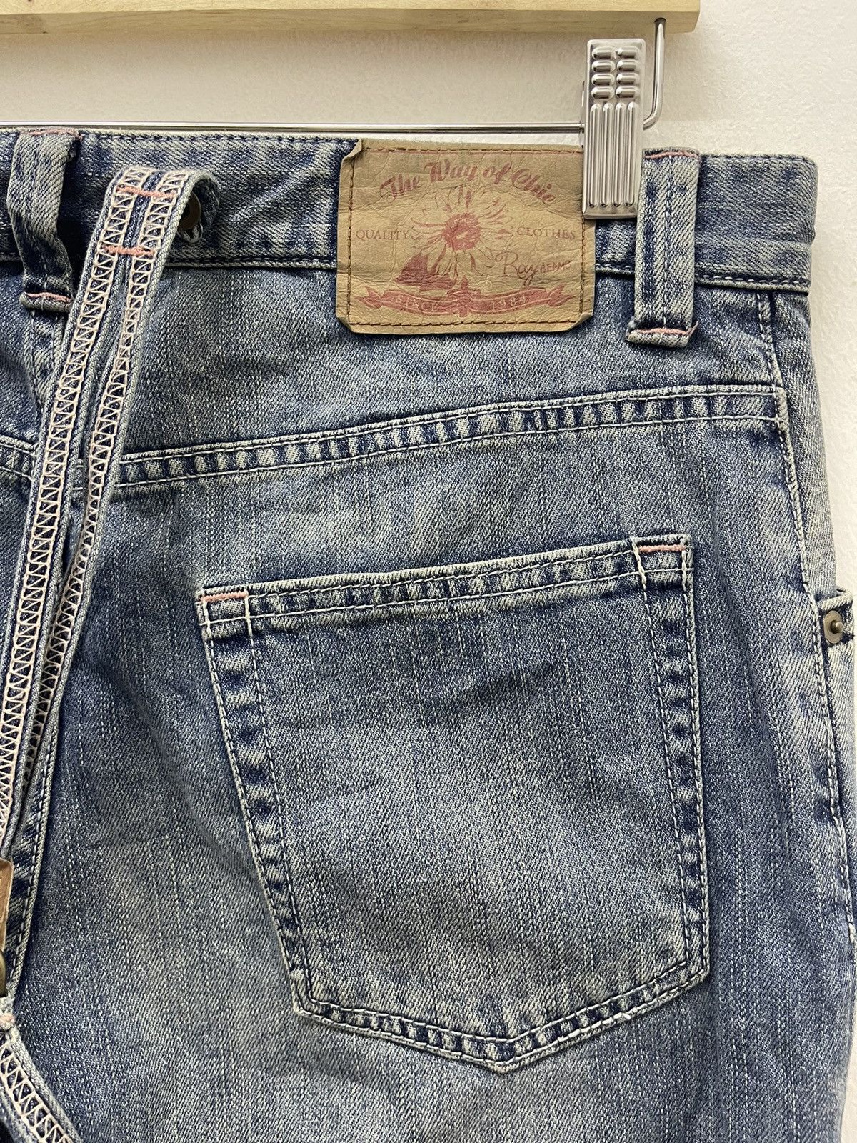 Beams Plus Rare Vintage RAY BEAMS with Suspenders Style Size US 31 - 5 Thumbnail